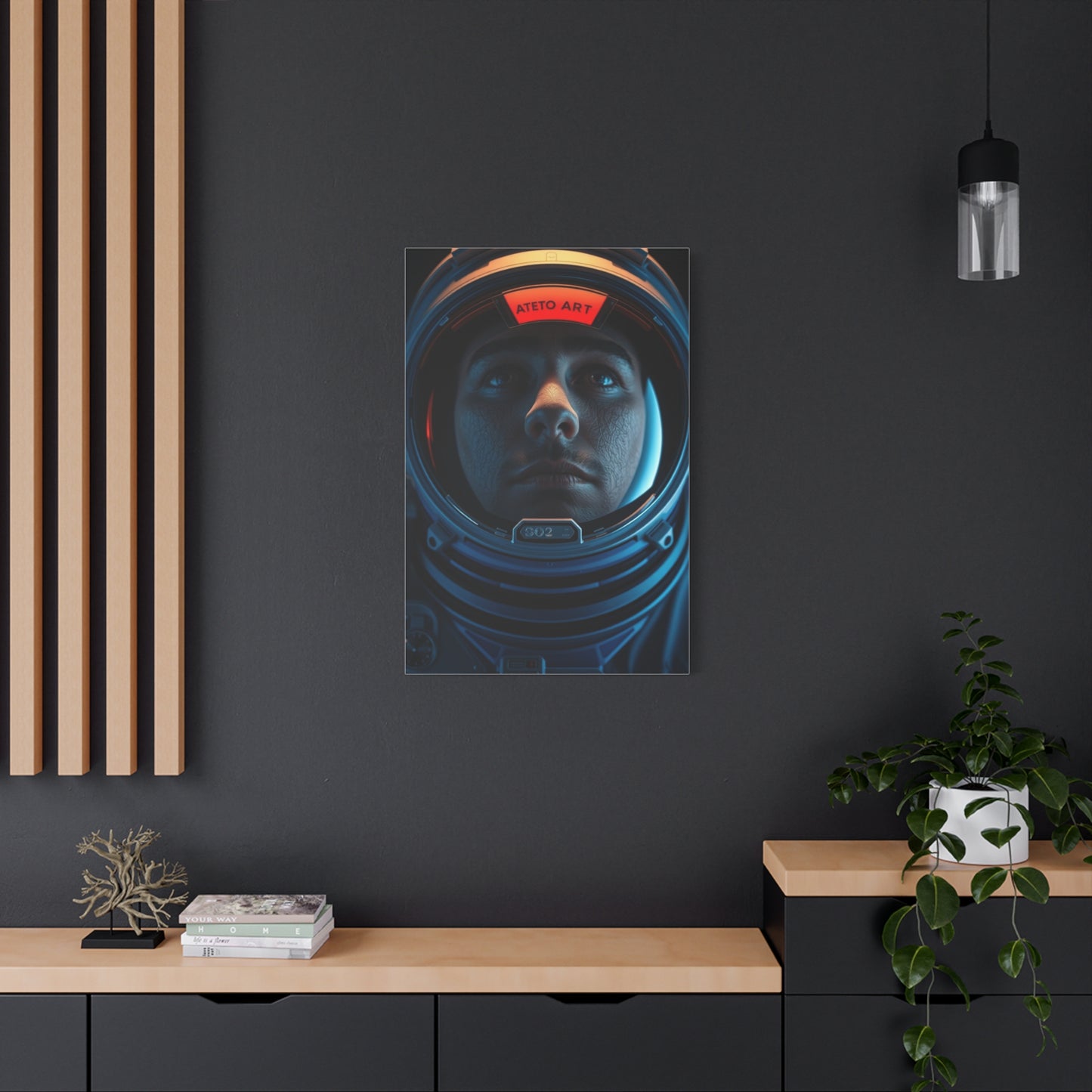 Stellar Navigator Tableau Wall Art & Canvas Print