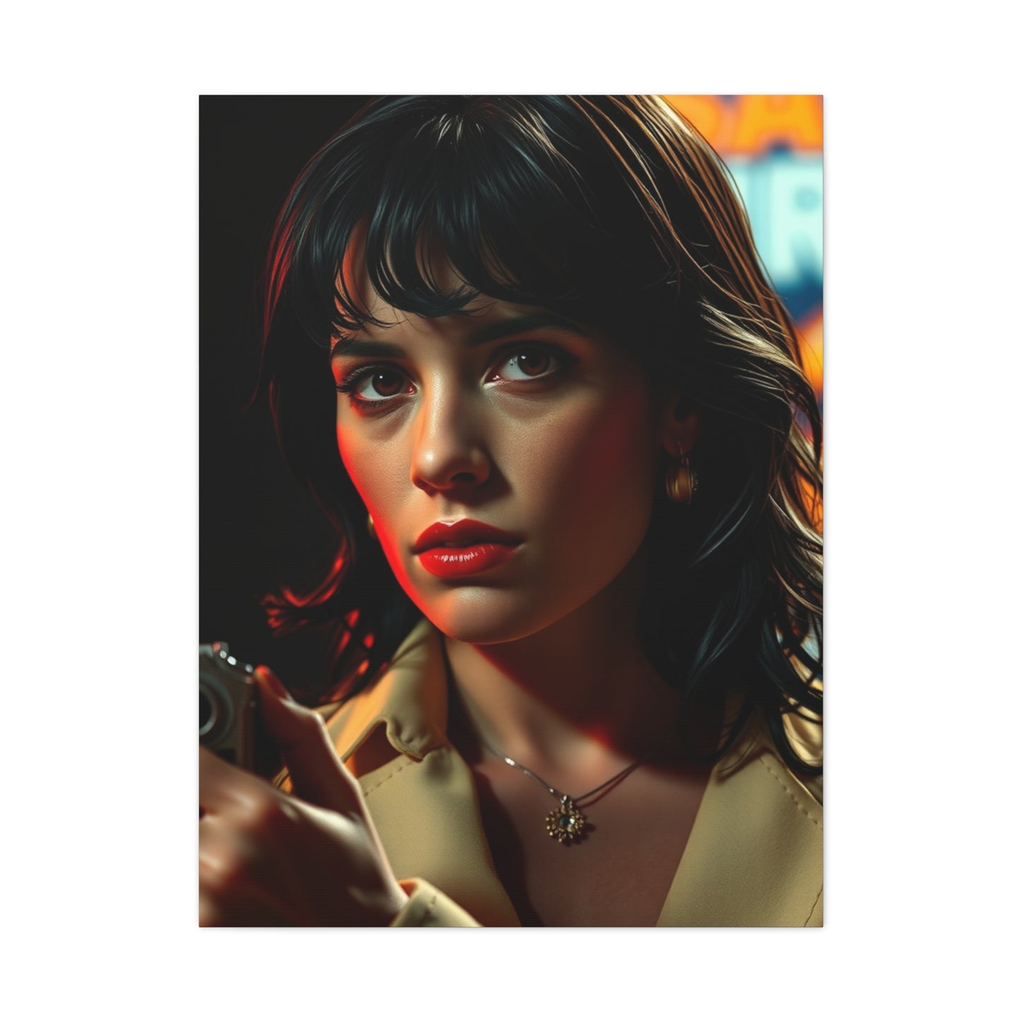 Masterpiece Pulp Fiction Character Art Vision Wall Art & Canvas Print