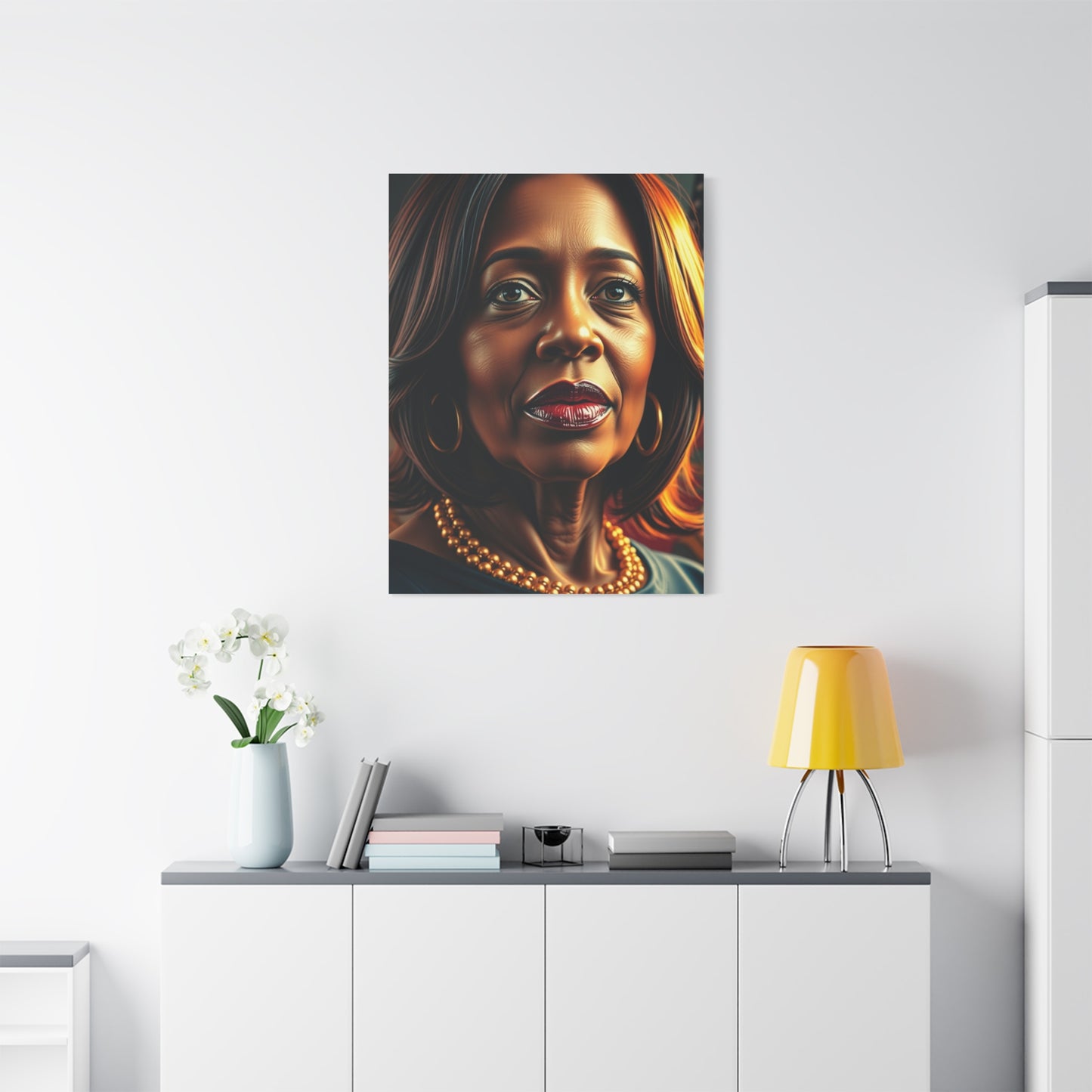 Kamala Harris Art Luxury Canvas Wall Art & Canvas Print