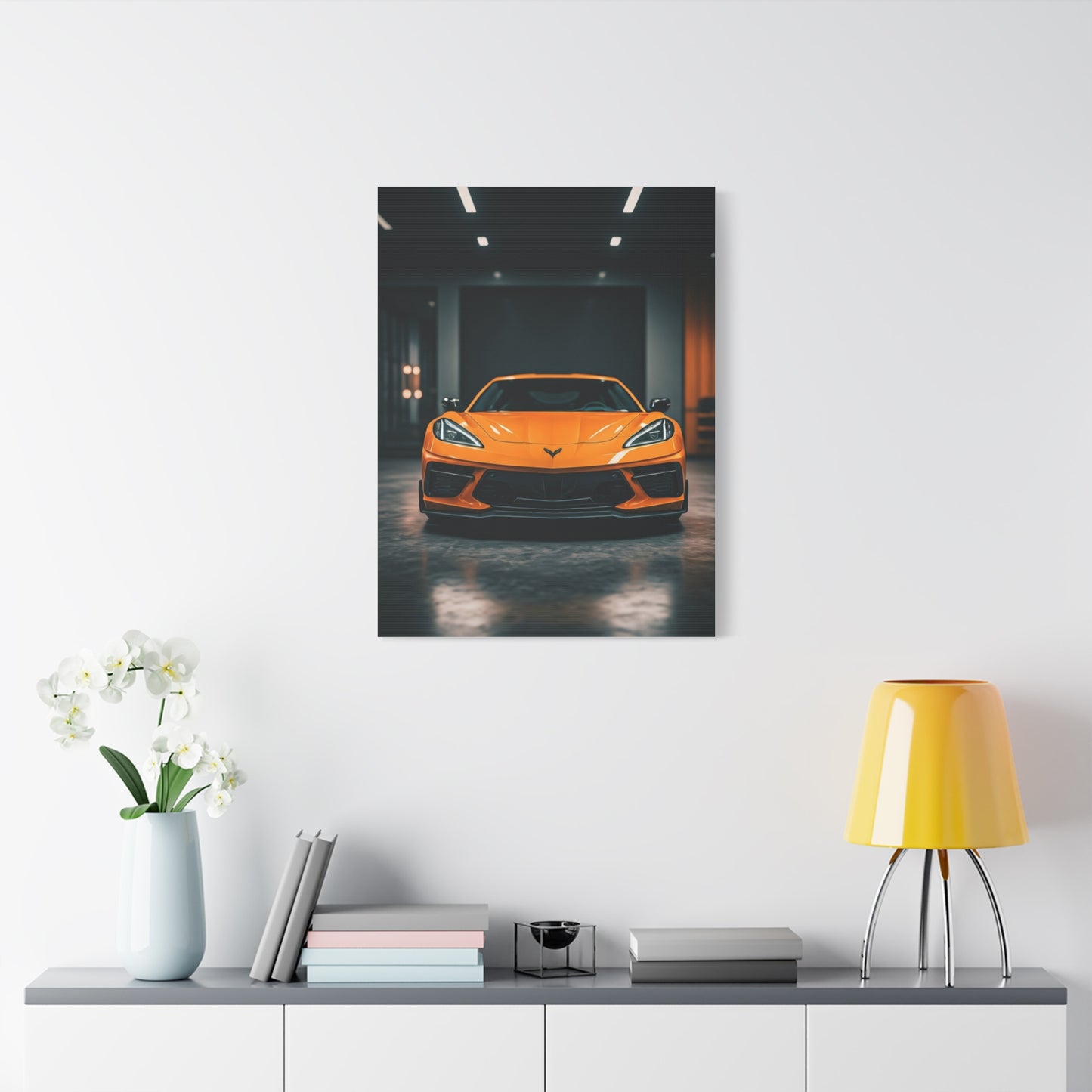 Chevrolet Corvette C8 Factory Delivery Wall Art & Canvas Prints