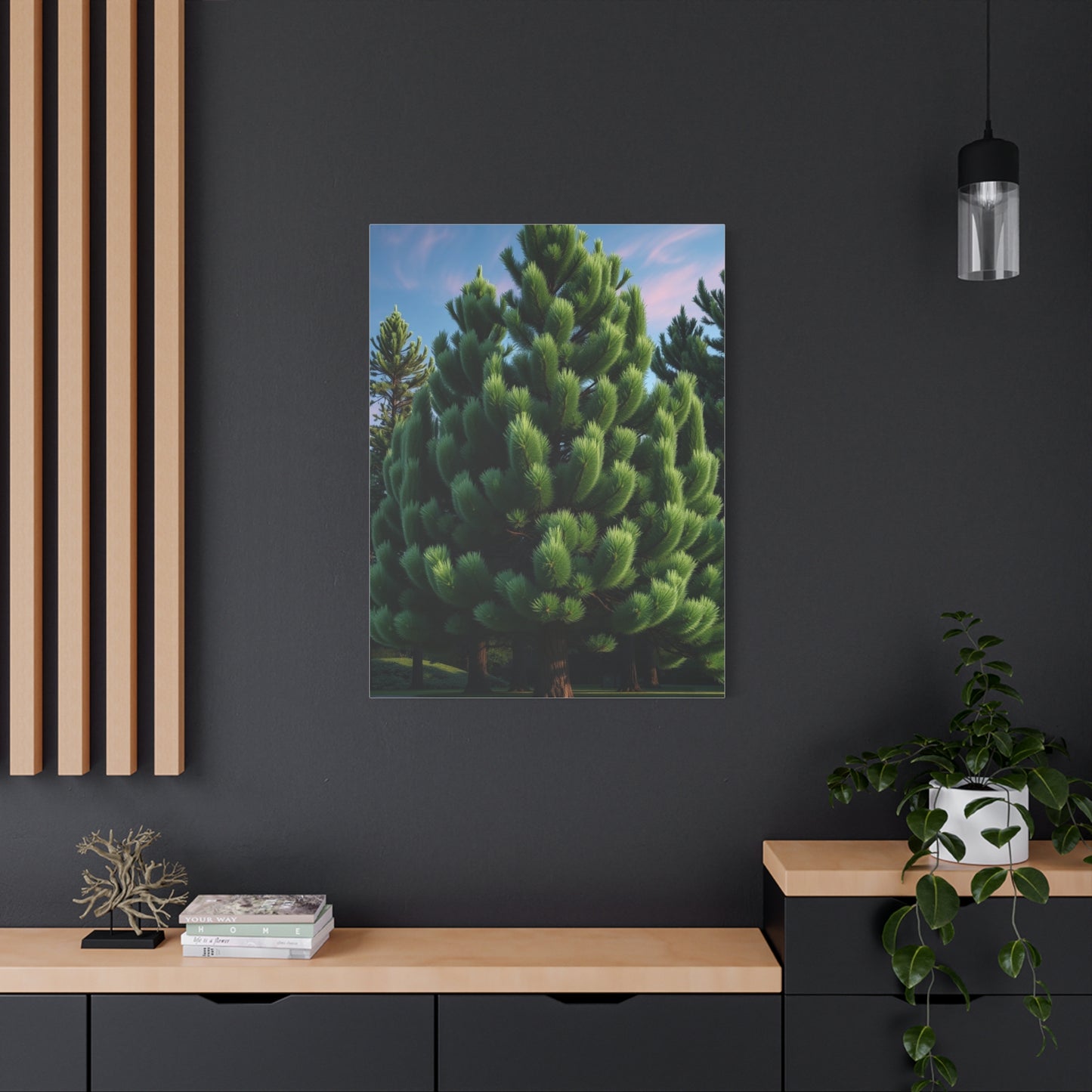Pine Tree Art Supreme Gallery Wall Art & Canvas Print