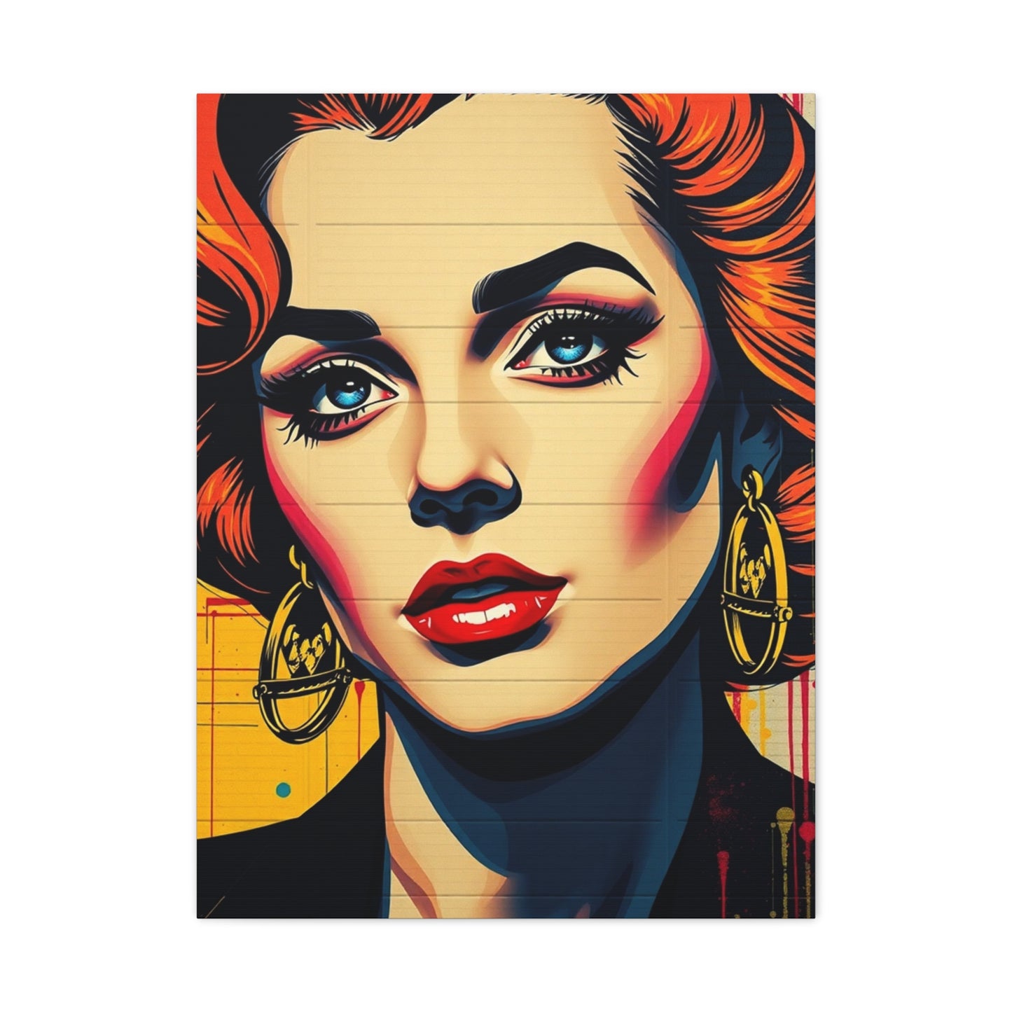 Bold Pop Composition Wall Art & Canvas Print