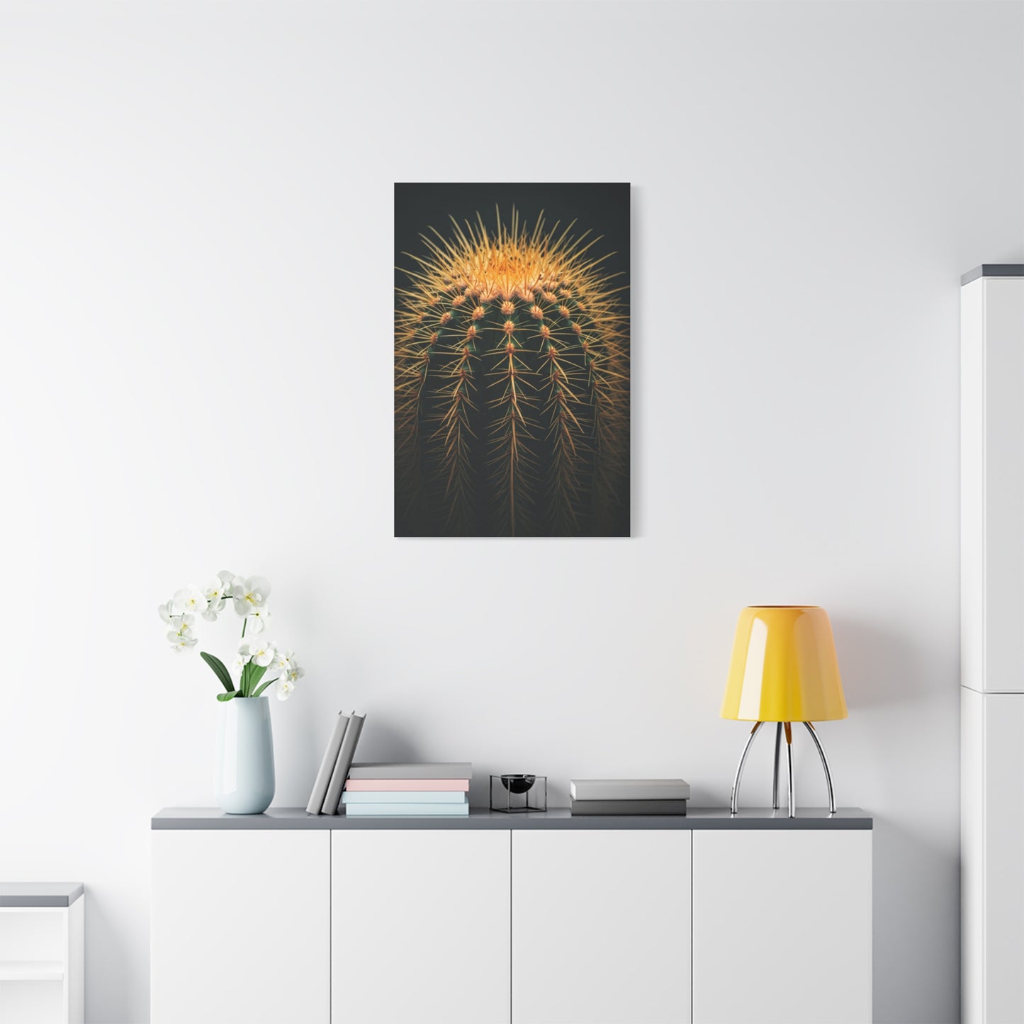 Sunset Crown Cactus Wall Art & Canvas Prints