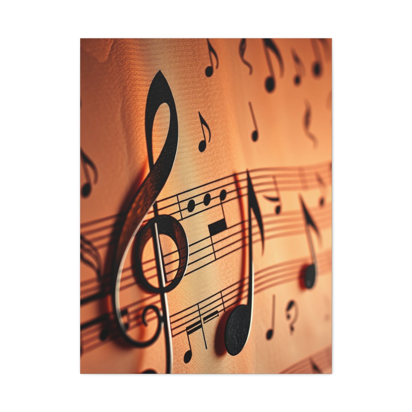 Musical Notes Art Supreme Gallery Wall Art & Canvas Print