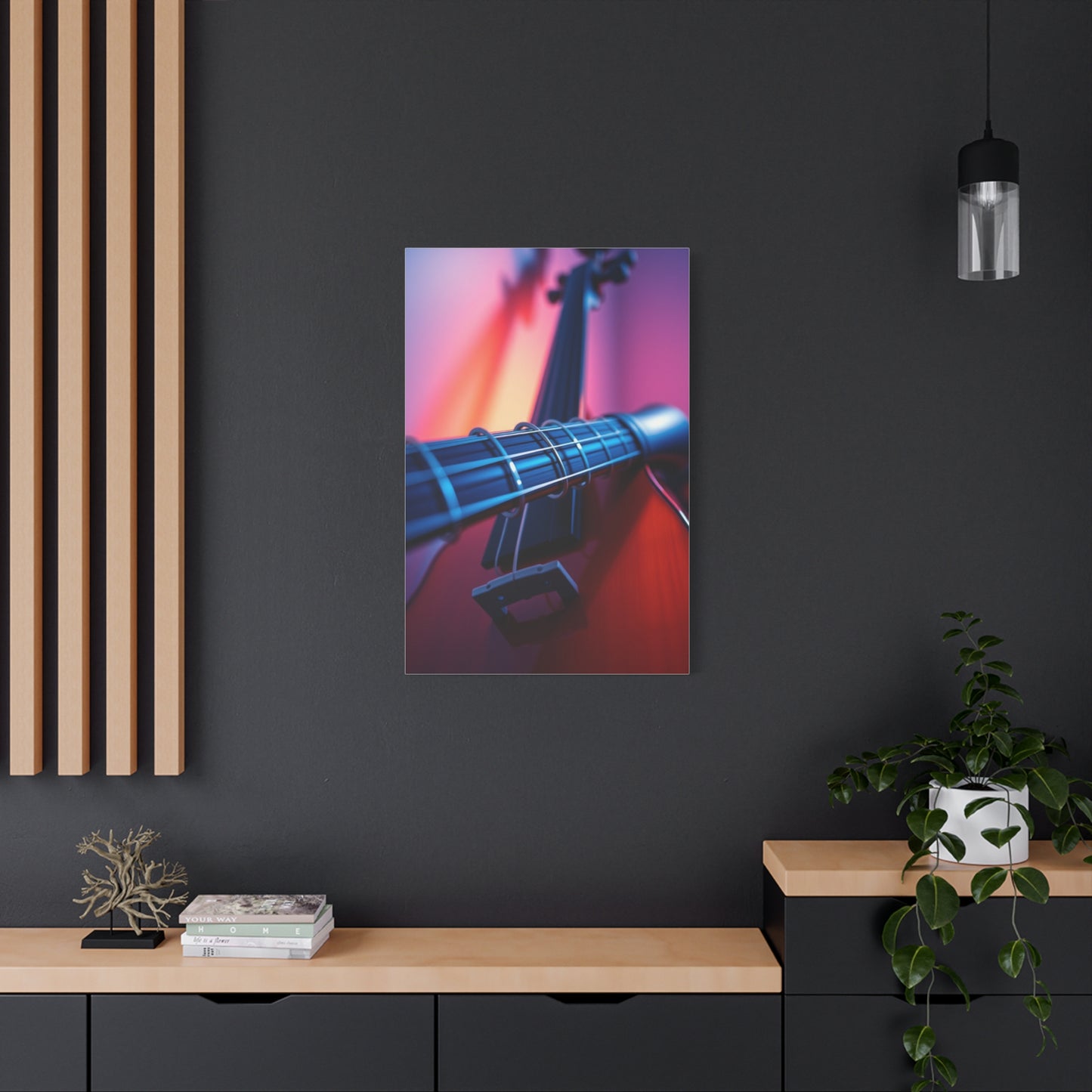 Blue Music Art Supreme Gallery Wall Art & Canvas Print