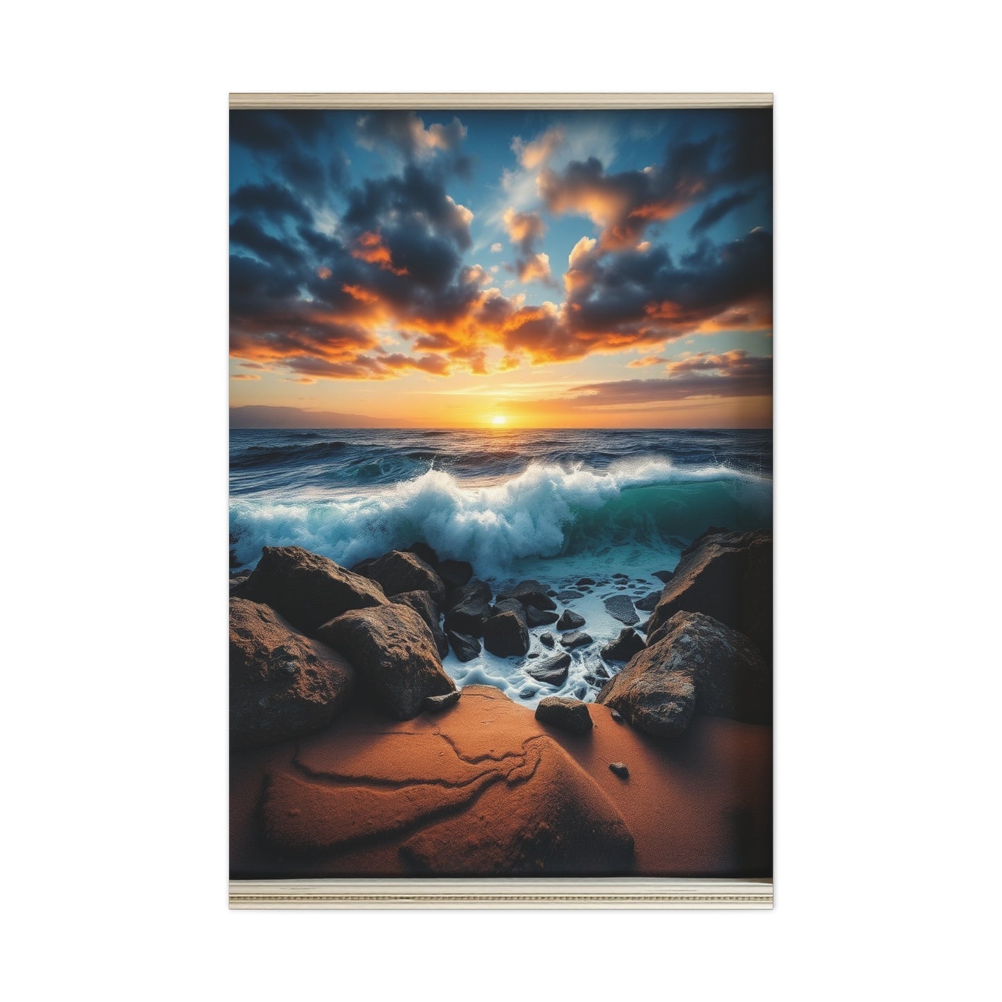 Oceanic Horizon Reverie Wall Art & Canvas Print