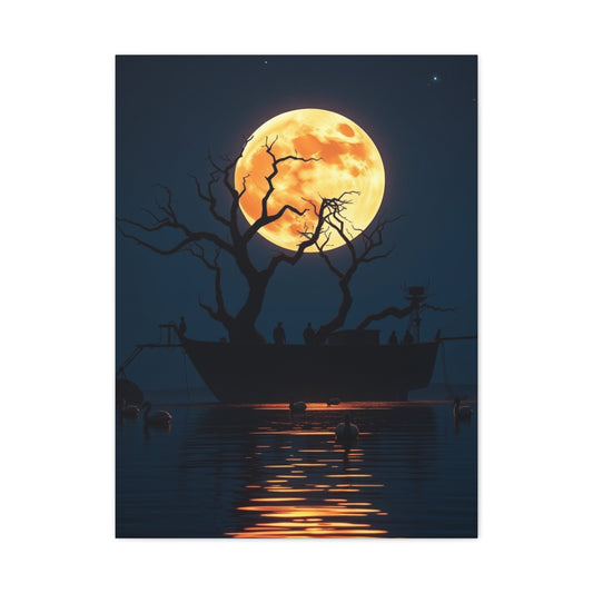Supreme Full Moon Art Collection Wall Art & Canvas Print
