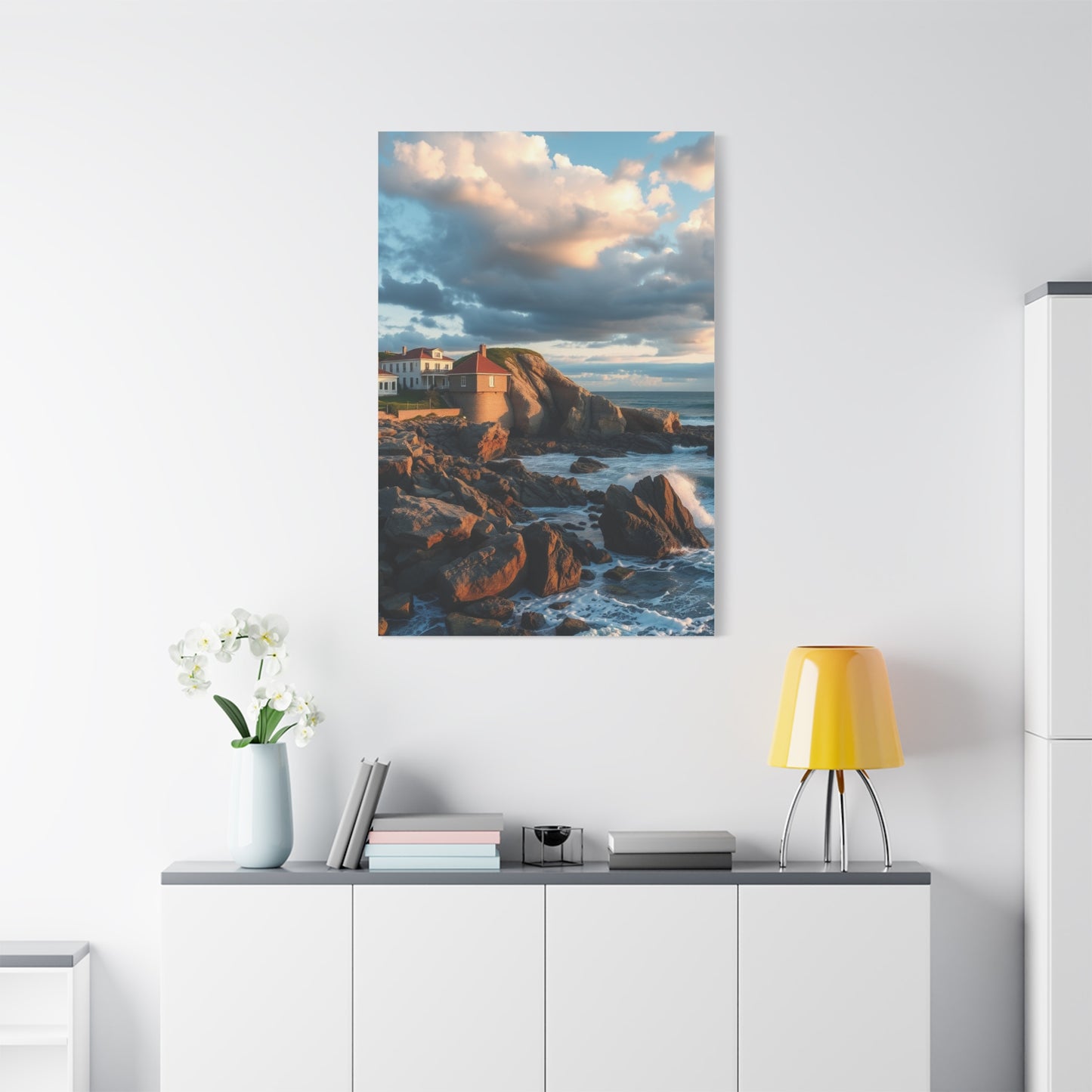 Sea Breeze Reverie Art Wall Art & Canvas Print