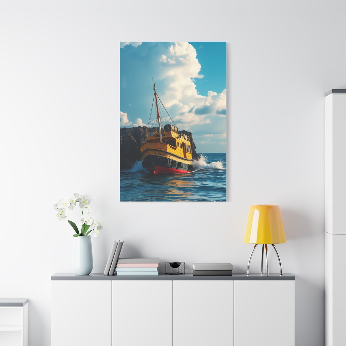 Maritime Serenity Canvas Wall Art & Canvas Print