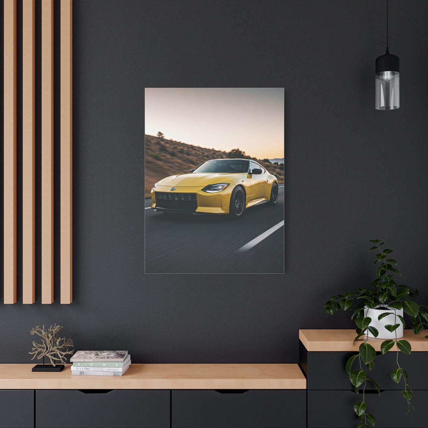 Nissan Z Scenic Countryside Drive Wall Art & Canvas Prints