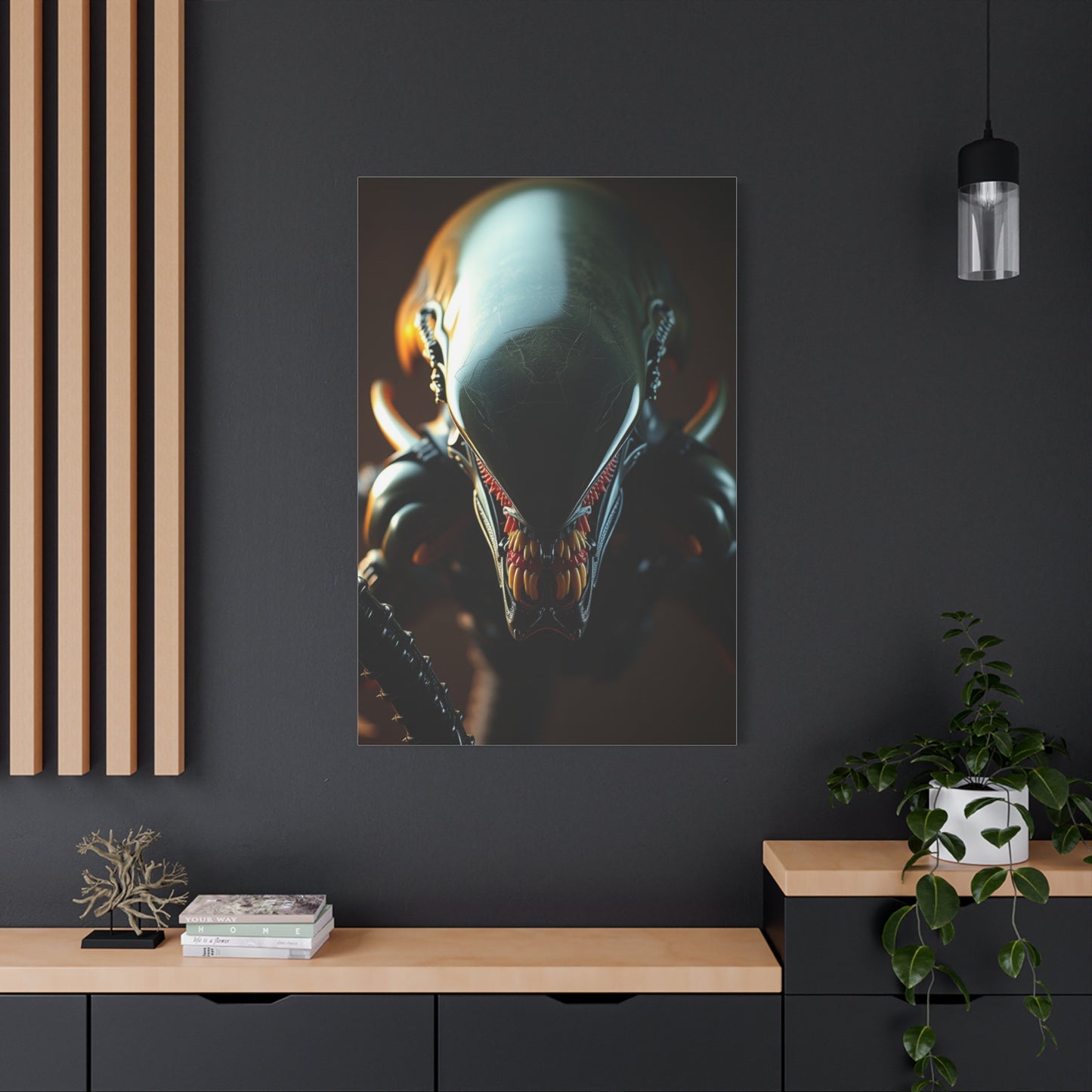 Xenomorph Art Refined Canvas Wall Art & Canvas Print
