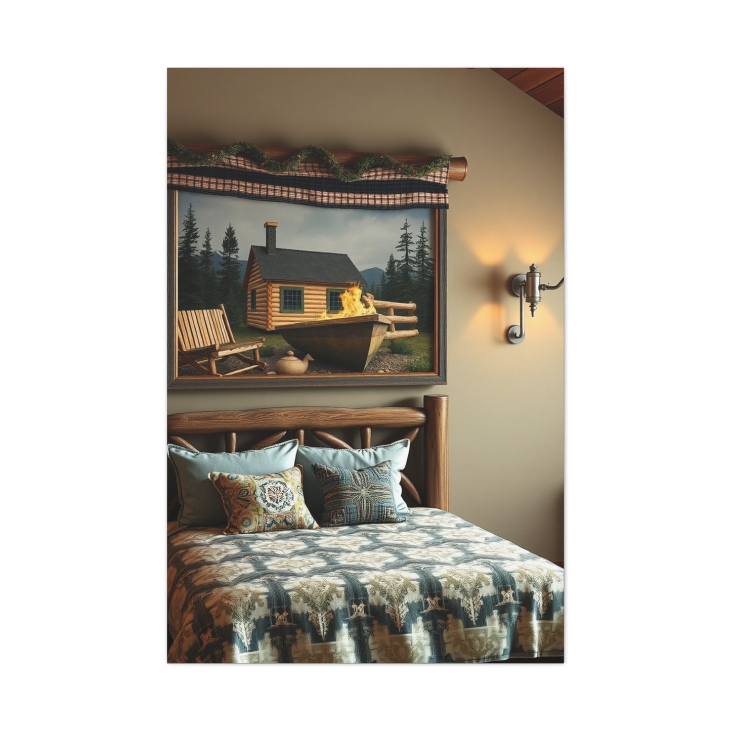Vision Cabin & Lodge Decor Art Art Wall Art & Canvas Print