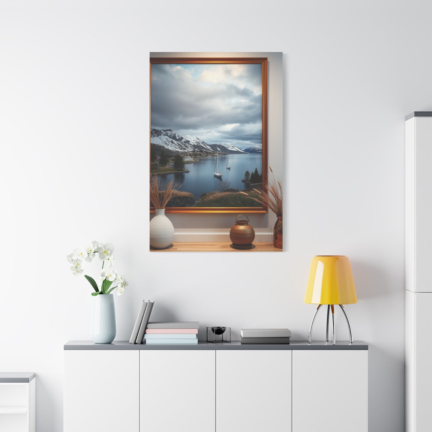 Scandinavian Whisper Canvas Wall Art & Canvas Print