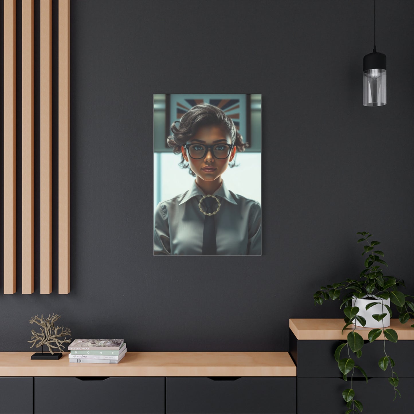 Opulent Office Masterpiece Wall Art & Canvas Print