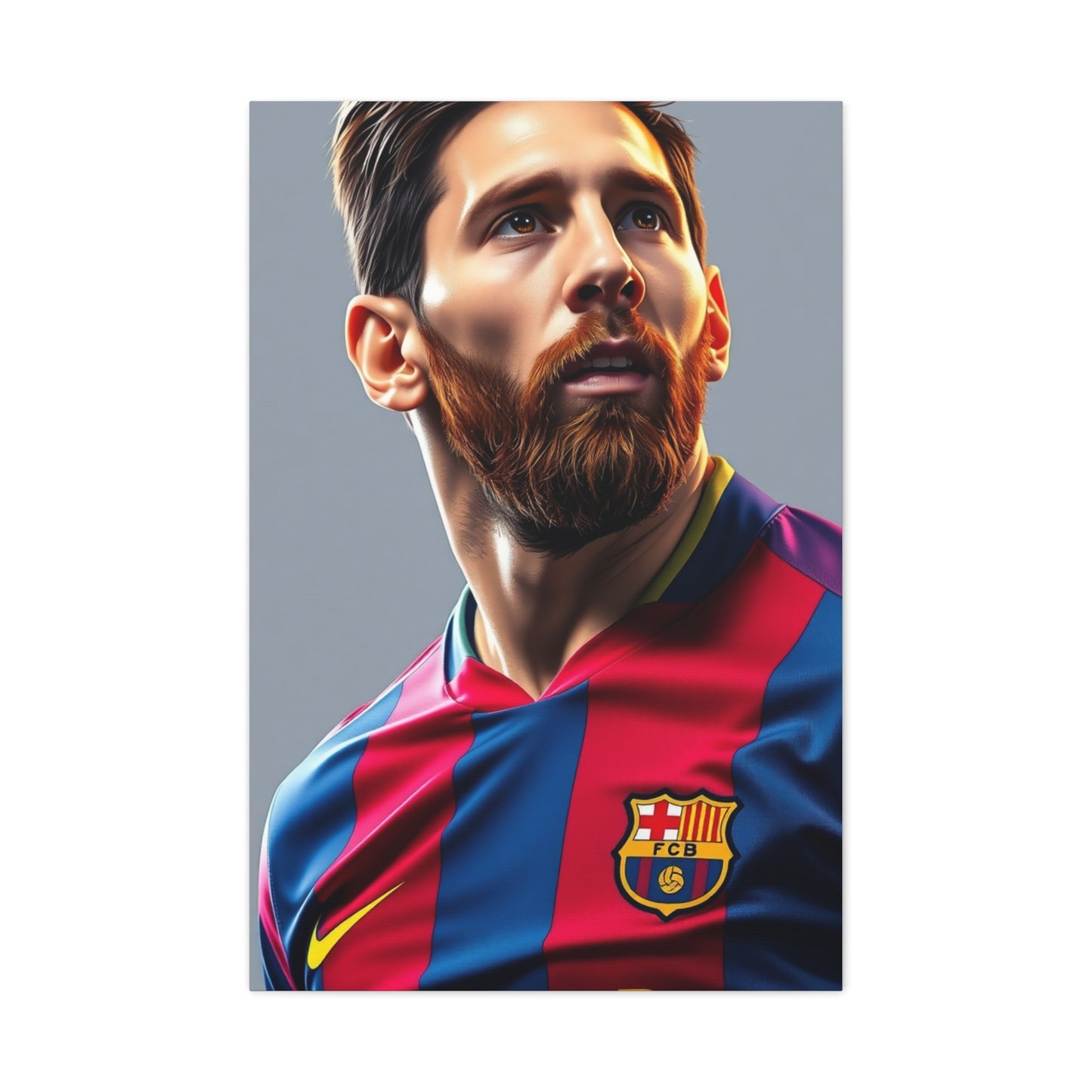 Lionel Messi: Canvas of Elegance Wall Art & Canvas Print