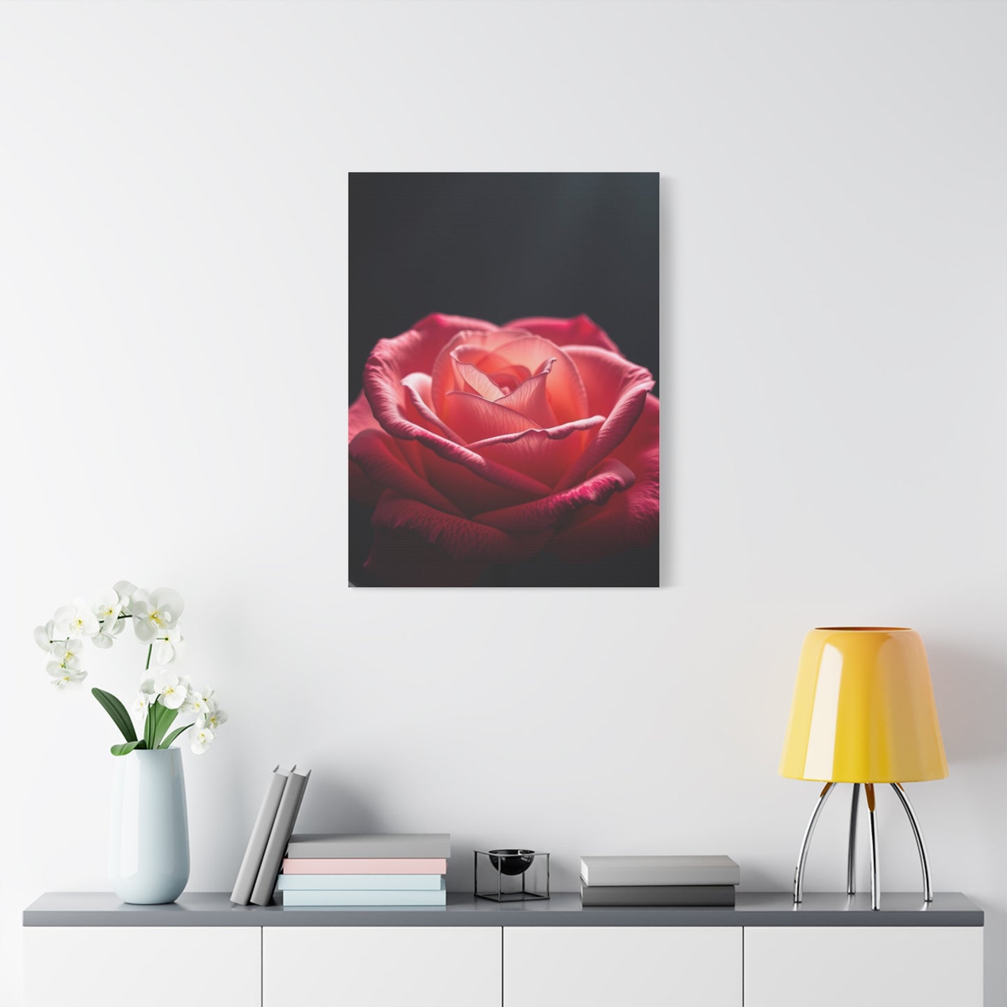 Rose Flower Art Supreme Gallery Wall Art & Canvas Print
