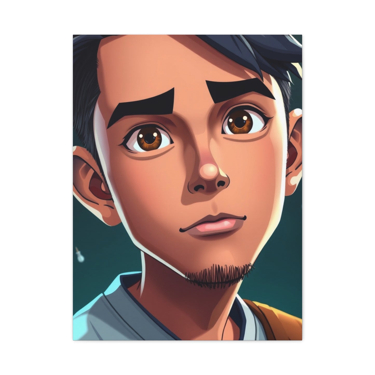 Charming Abstraction Print Wall Art & Canvas Print