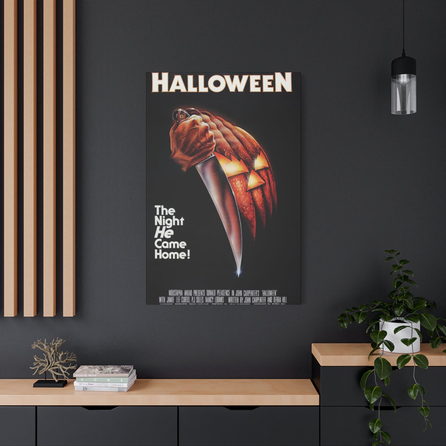 Halloween Horror Movie Poster Wall Art & Canvas Prints