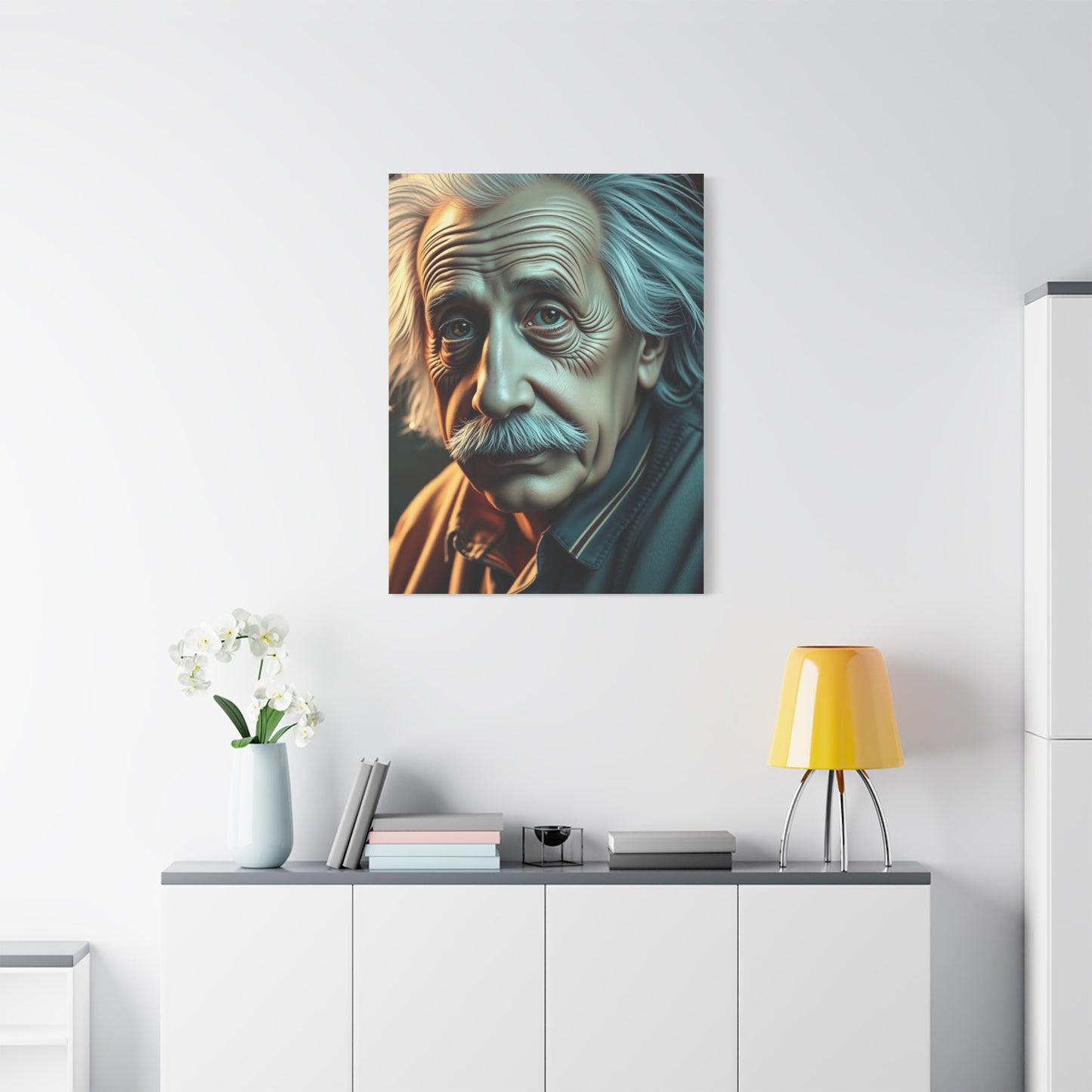 Masterpiece Albert Einstein Art Vision Wall Art & Canvas Print
