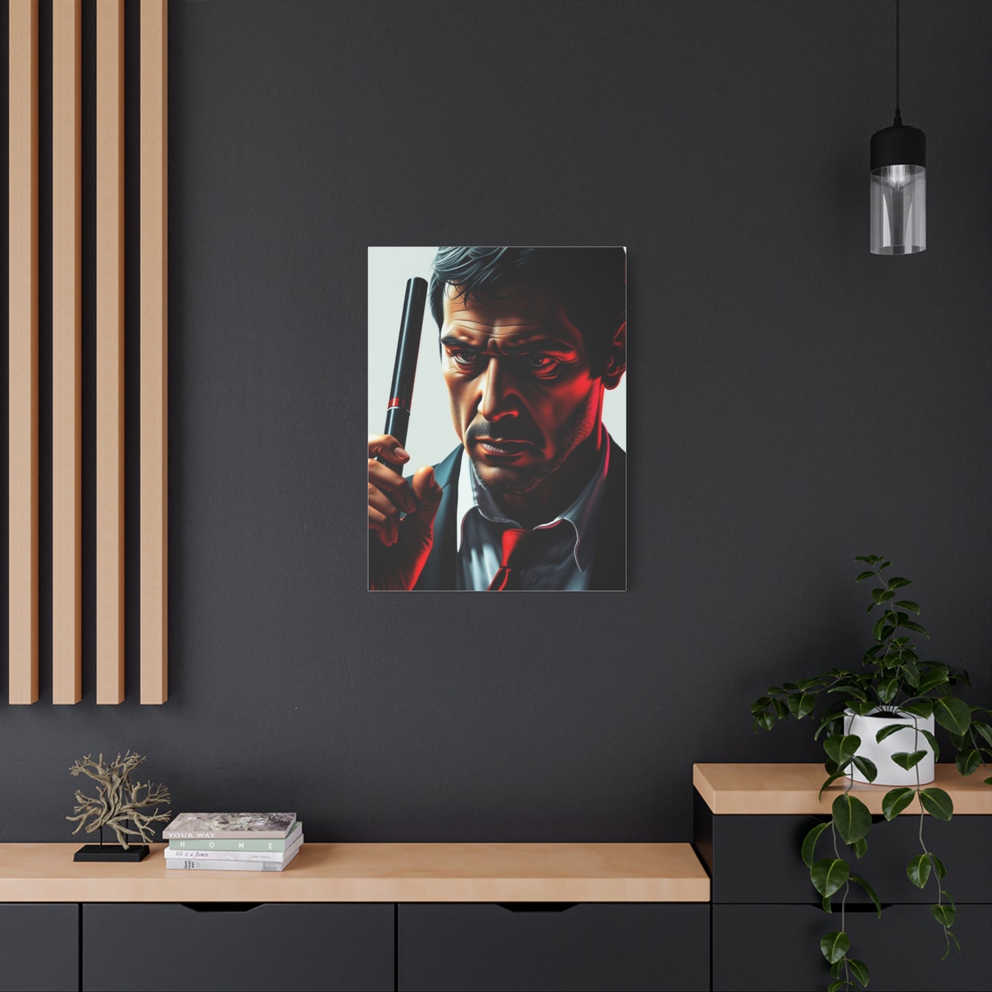 Vision Scarface Art Art Wall Art & Canvas Print