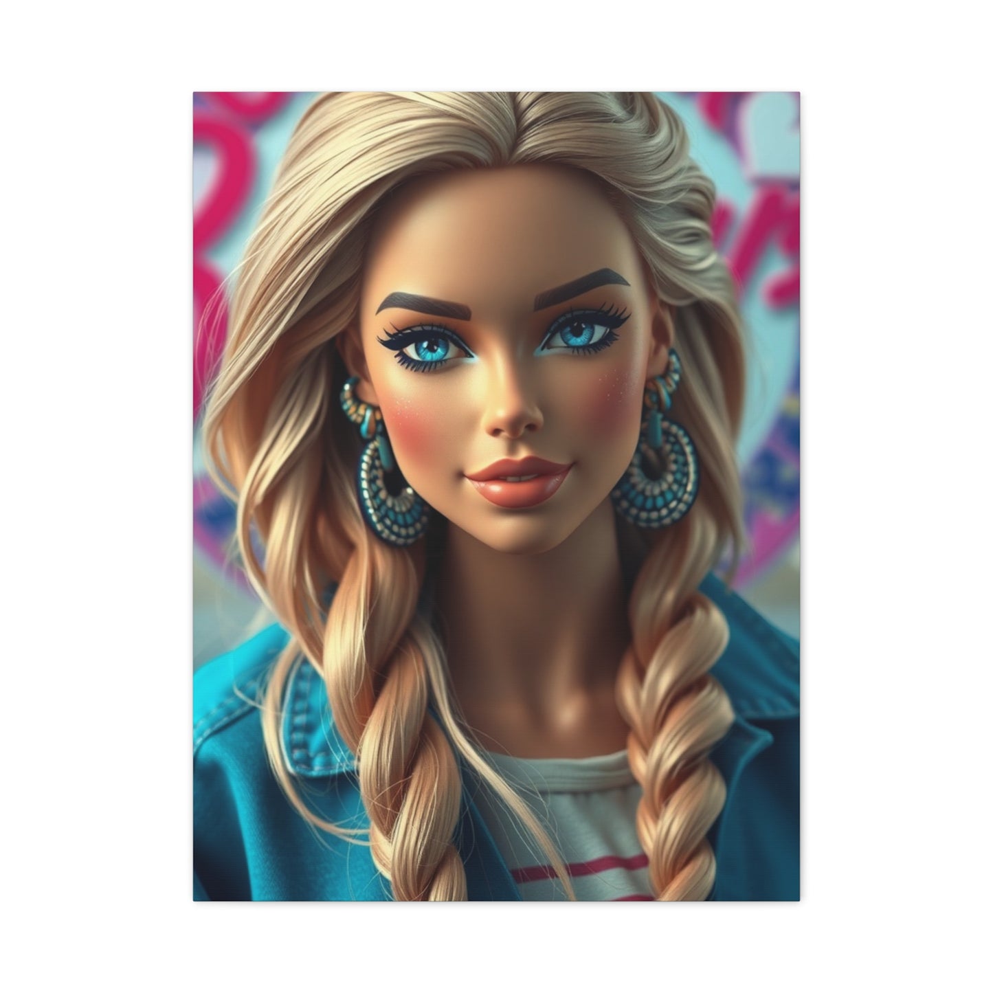 Barbiecore Art Refined Canvas Wall Art & Canvas Print