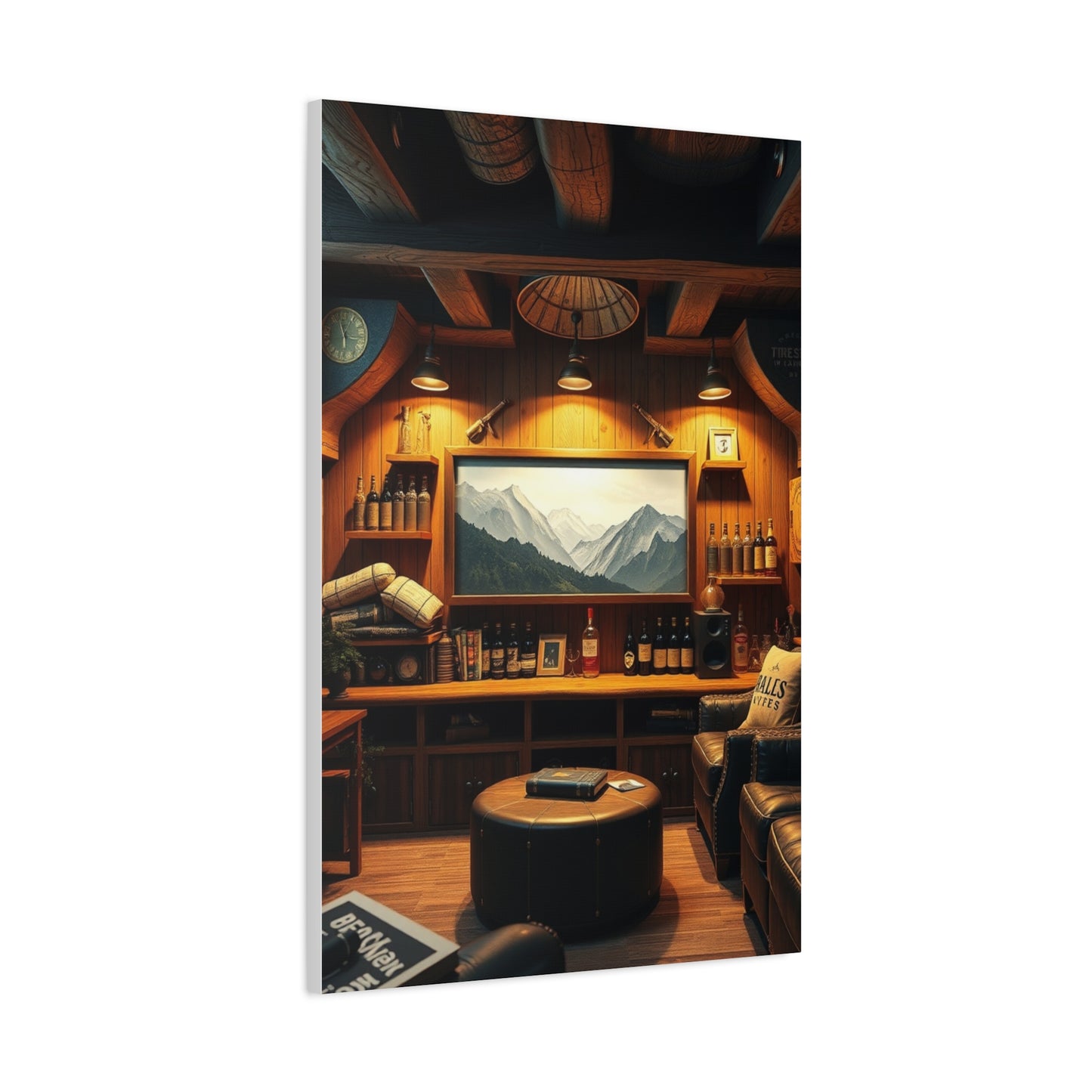 Prestigious Pit Art Wall Art & Canvas Print