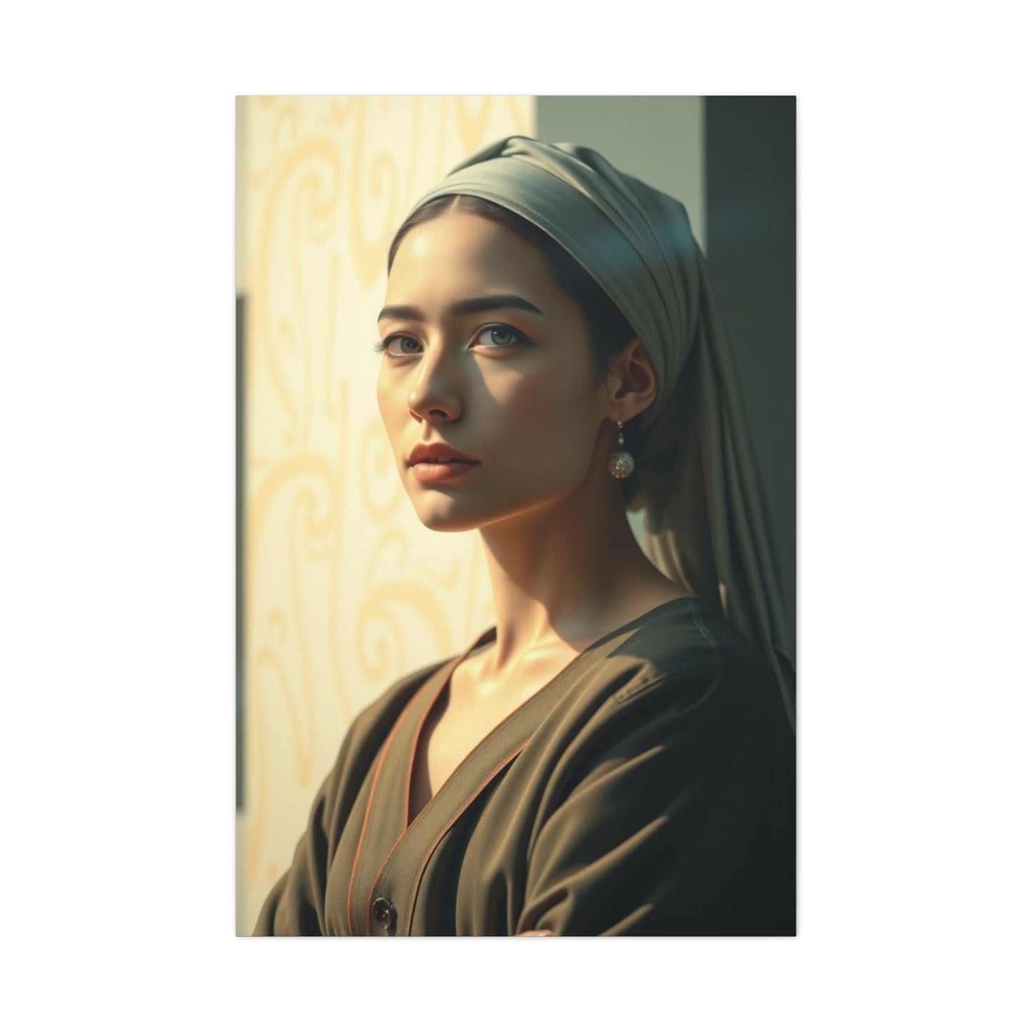 Opulent Nouveau Expression Wall Art & Canvas Print