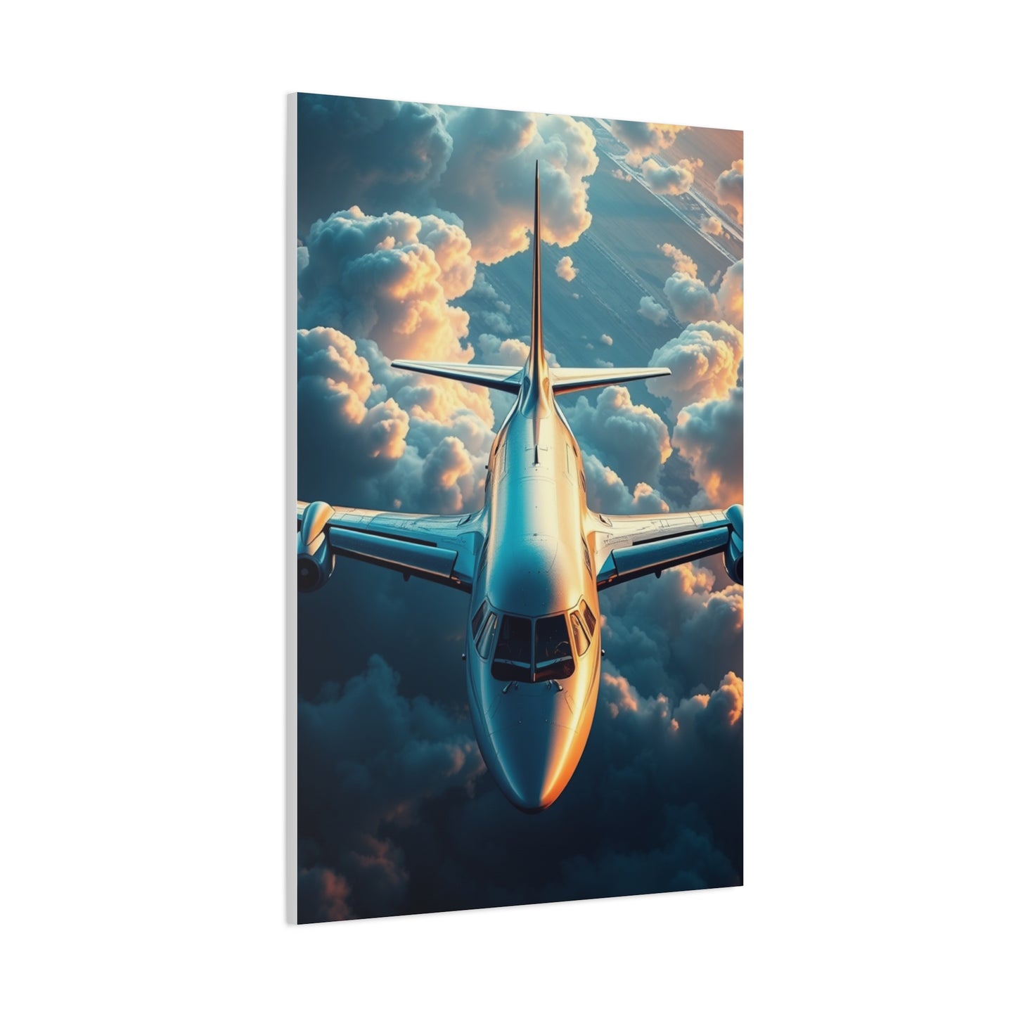 Masterpiece Airplane Art Vision Wall Art & Canvas Print
