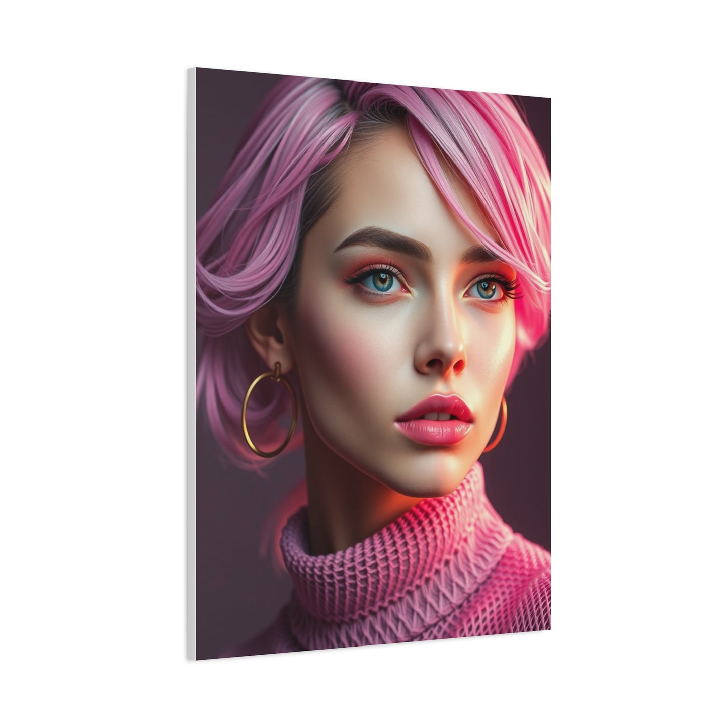 Rosé Reverie Canvas Wall Art & Canvas Print
