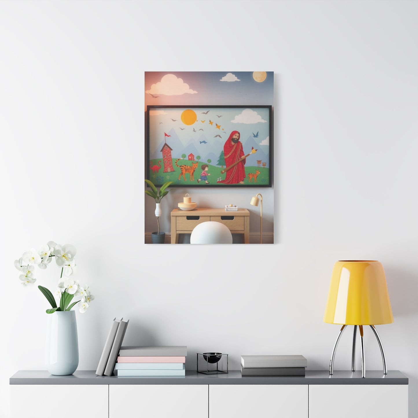 Ethereal Playroom Tableau Wall Art & Canvas Print