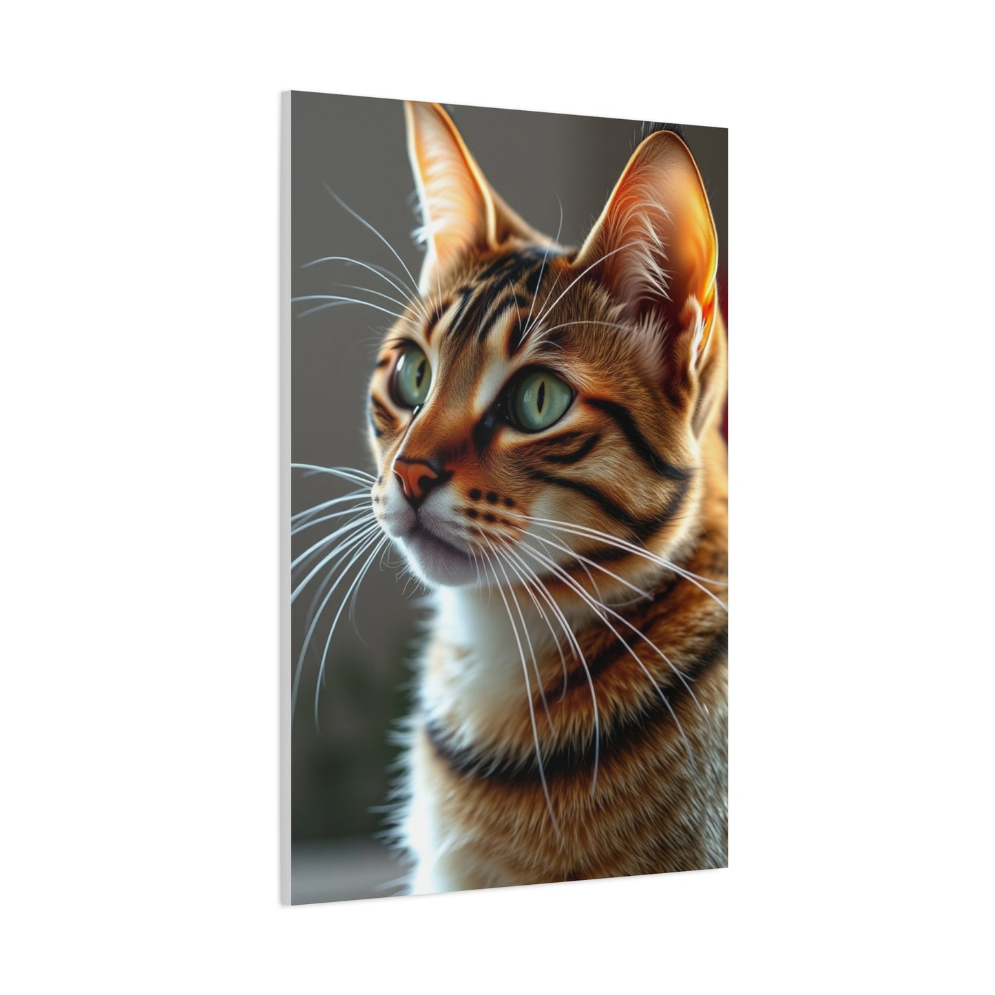 Supreme Tabby Cat Art Collection Wall Art & Canvas Print