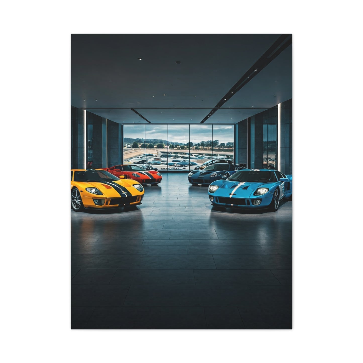 Ford GT Heritage Showcase Wall Art & Canvas Prints