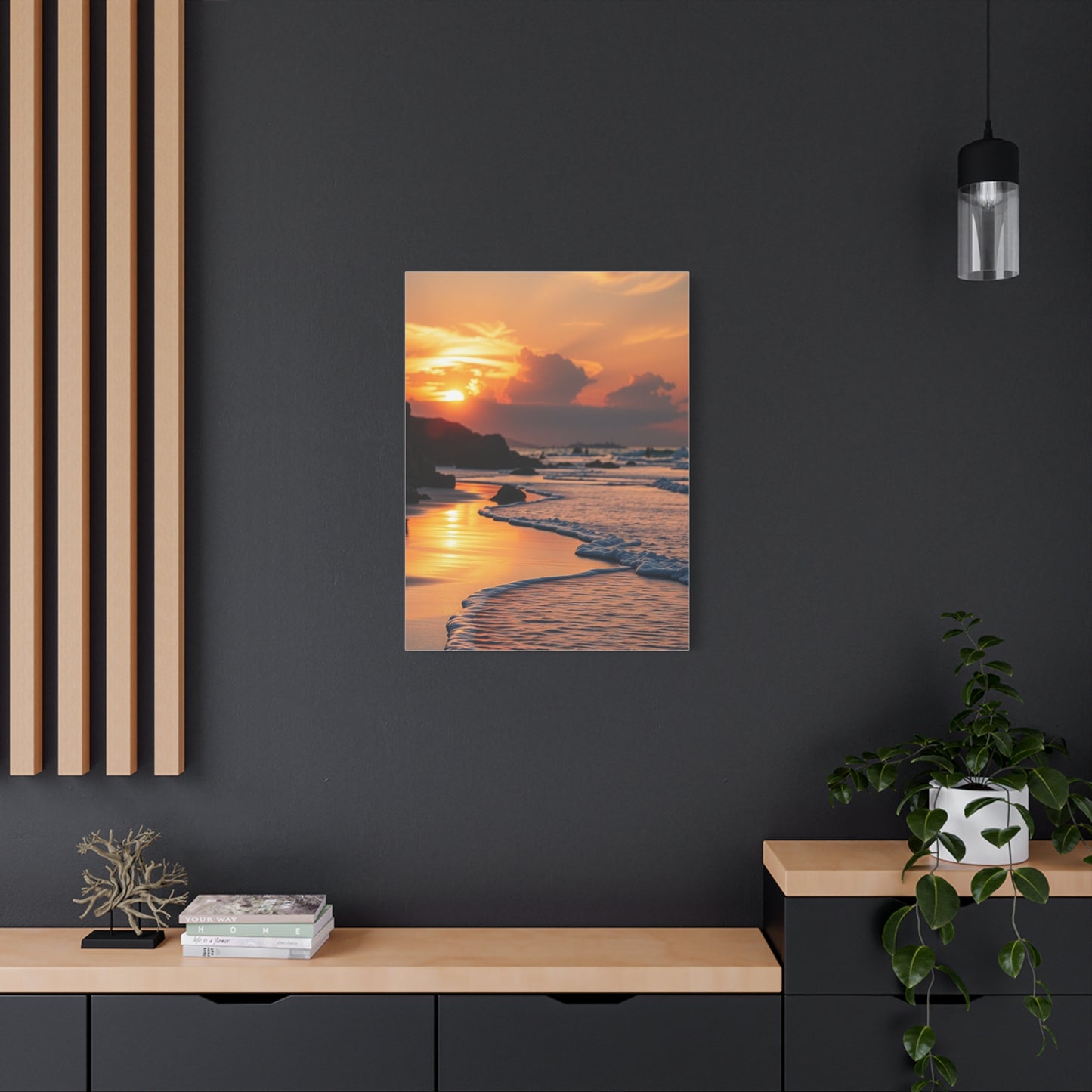 Collection Beach Sunrise and Sunset Art Art Wall Art & Canvas Print