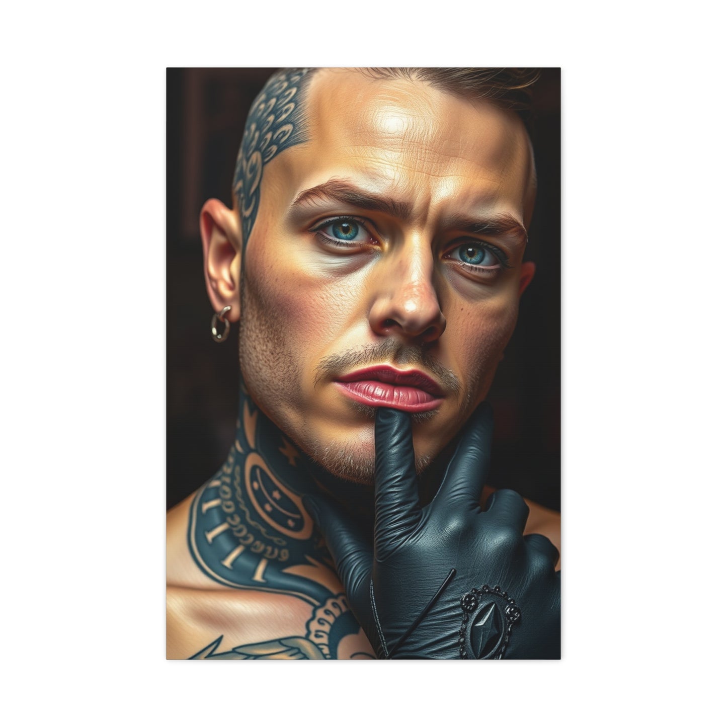 Vision Tattoo Parlor Art Art Wall Art & Canvas Print