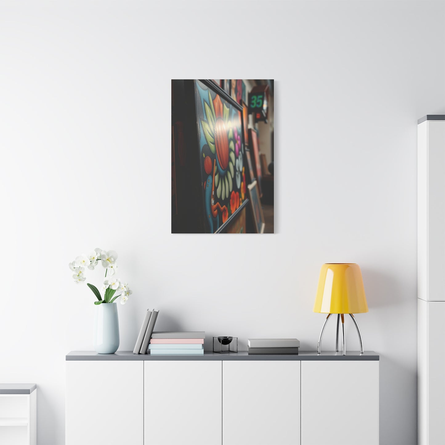 Chic Abstraction Showcase Wall Art & Canvas Print