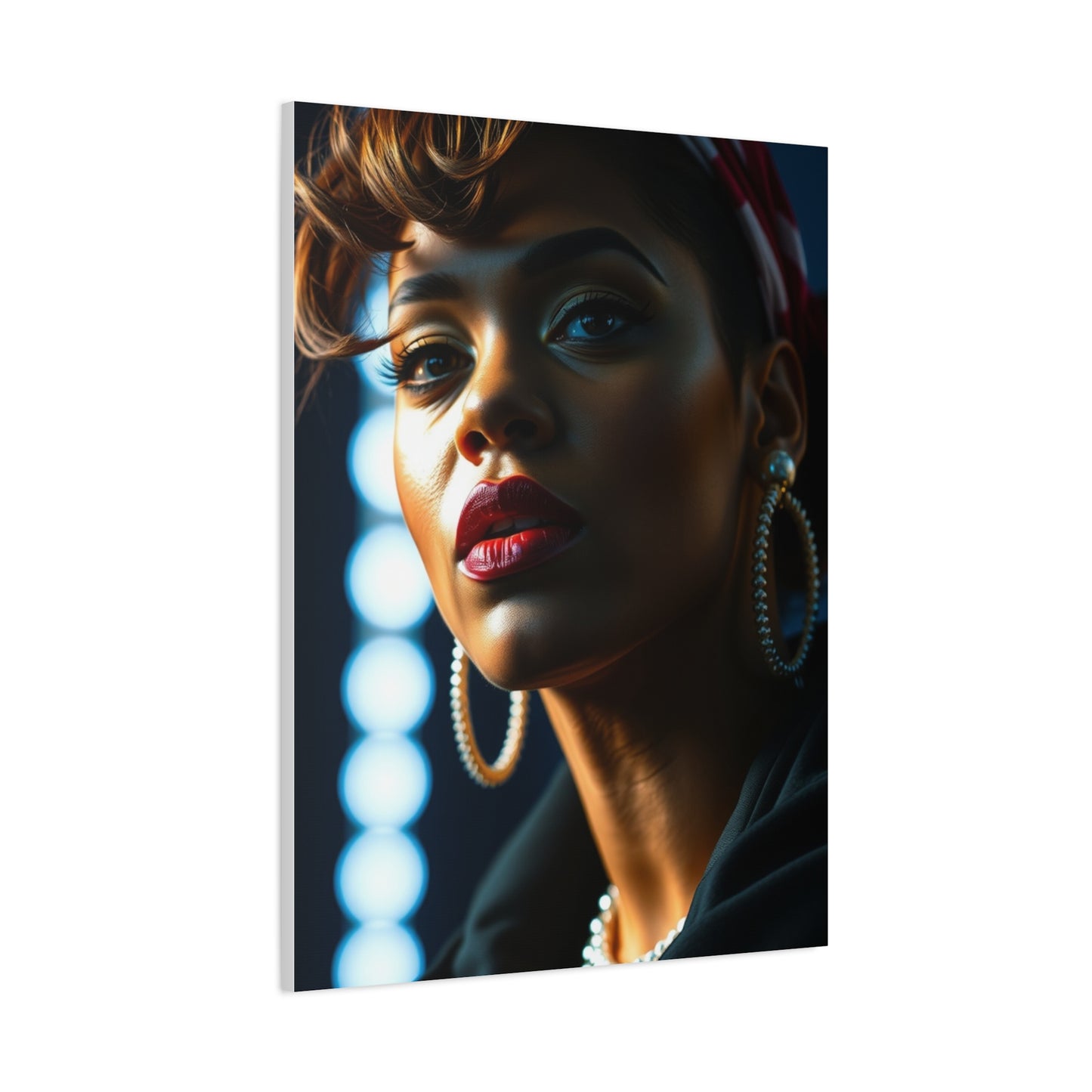 Rihannas Radiant Muse on Canvas Wall Art & Canvas Print