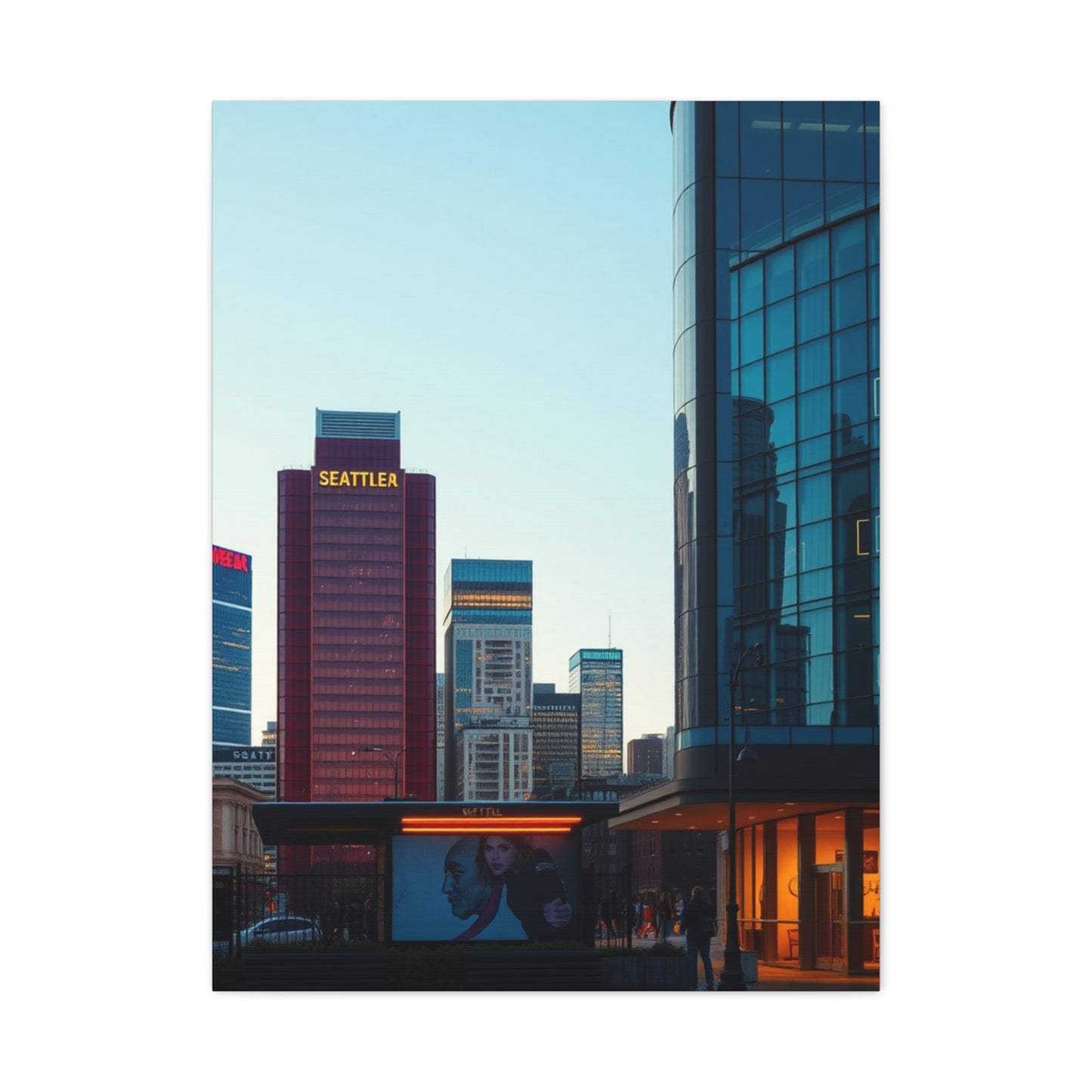Seattle Art Luxury Canvas Wall Art & Canvas Print