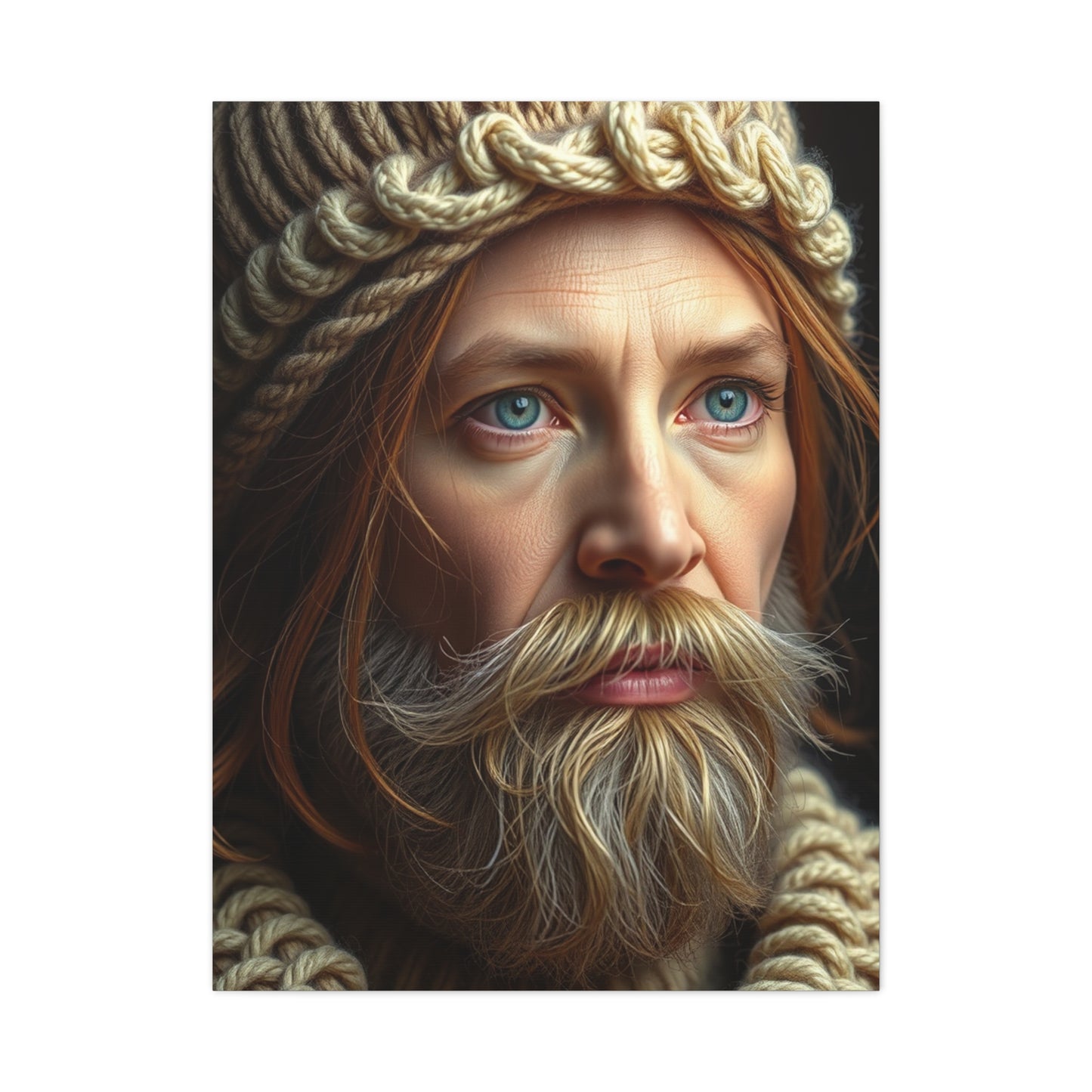 Vermilion Glow Canvas Wall Art & Canvas Print