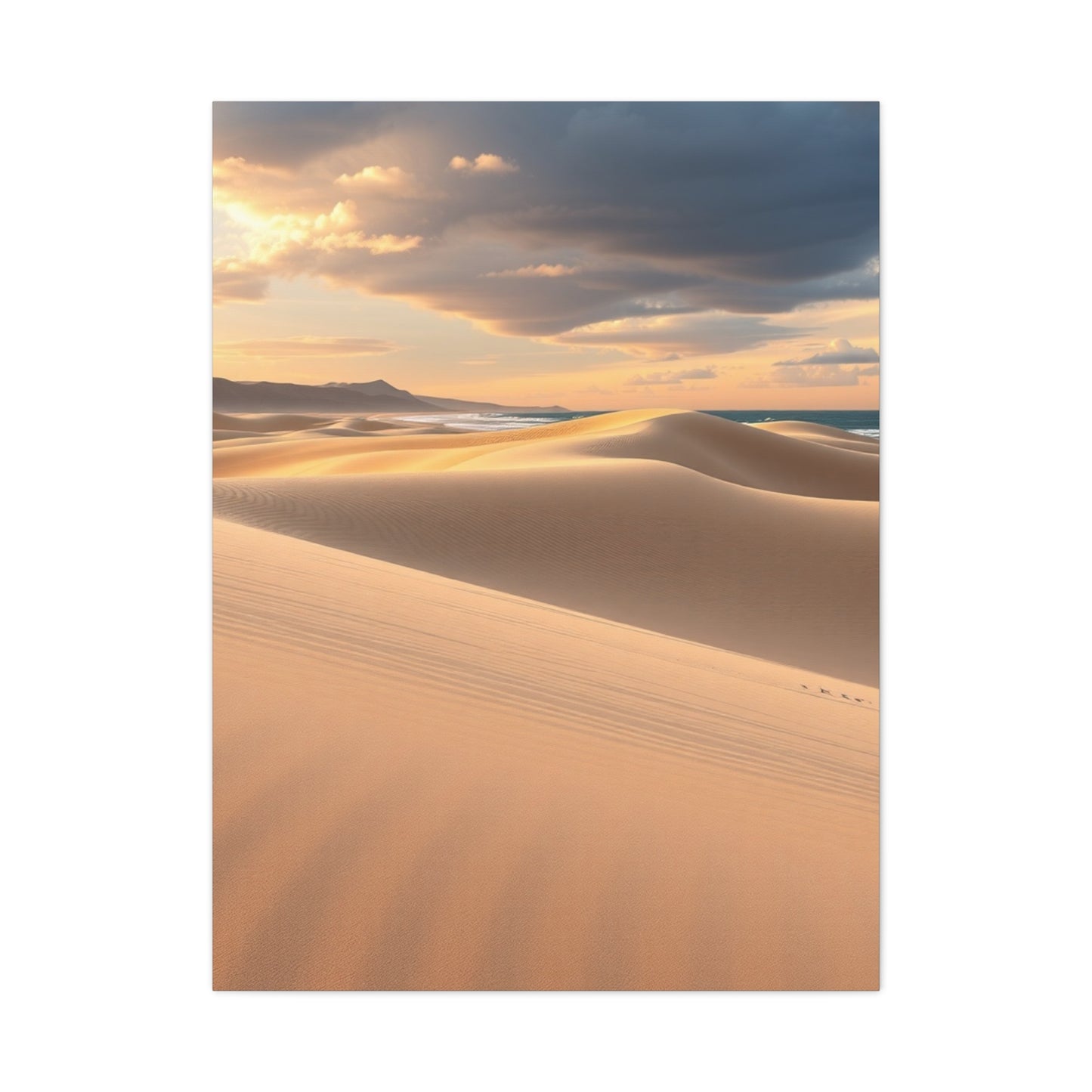 Coastal Sand Dunes Art Supreme Gallery Wall Art & Canvas Print