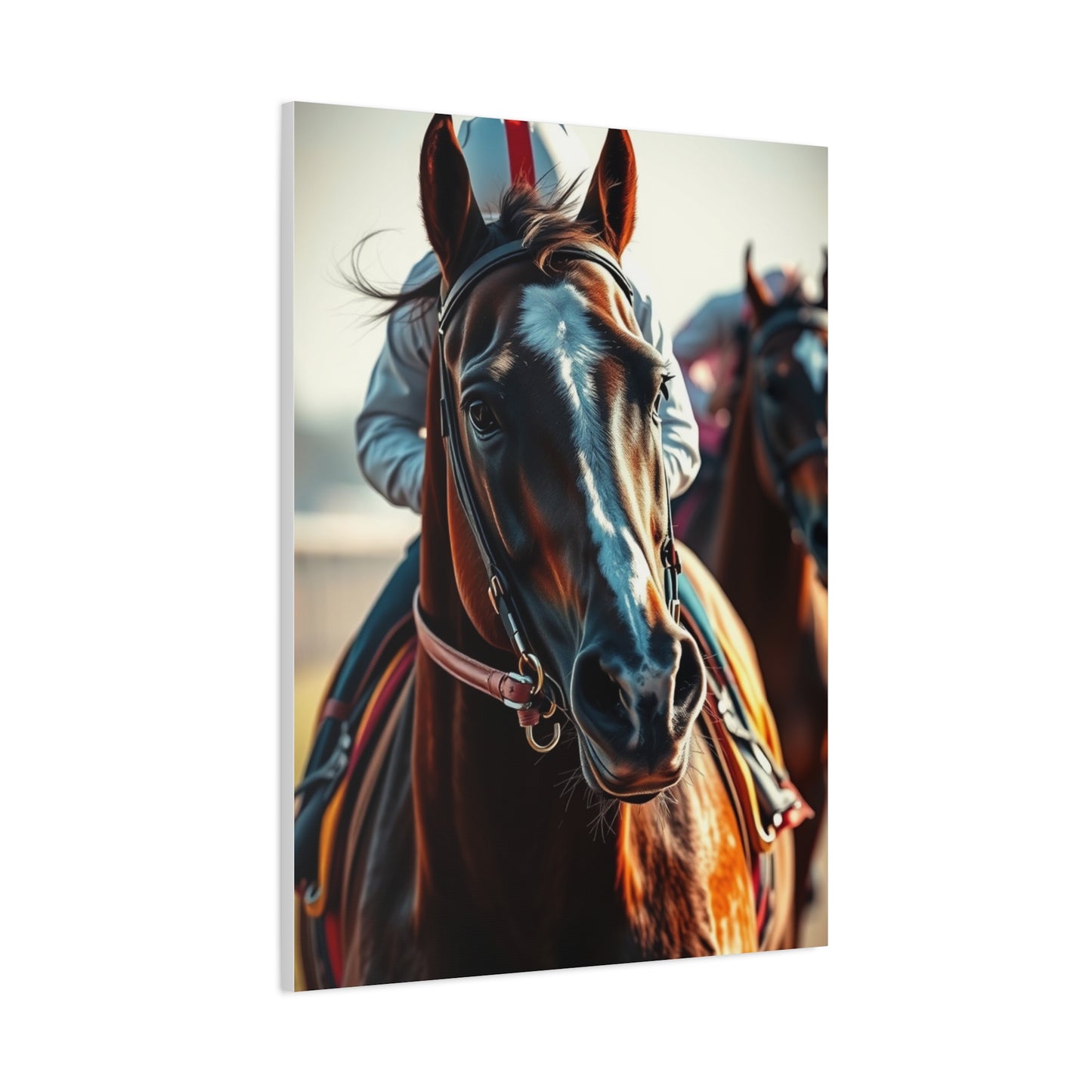 Masterpiece Horse Racing Art Vision Wall Art & Canvas Print