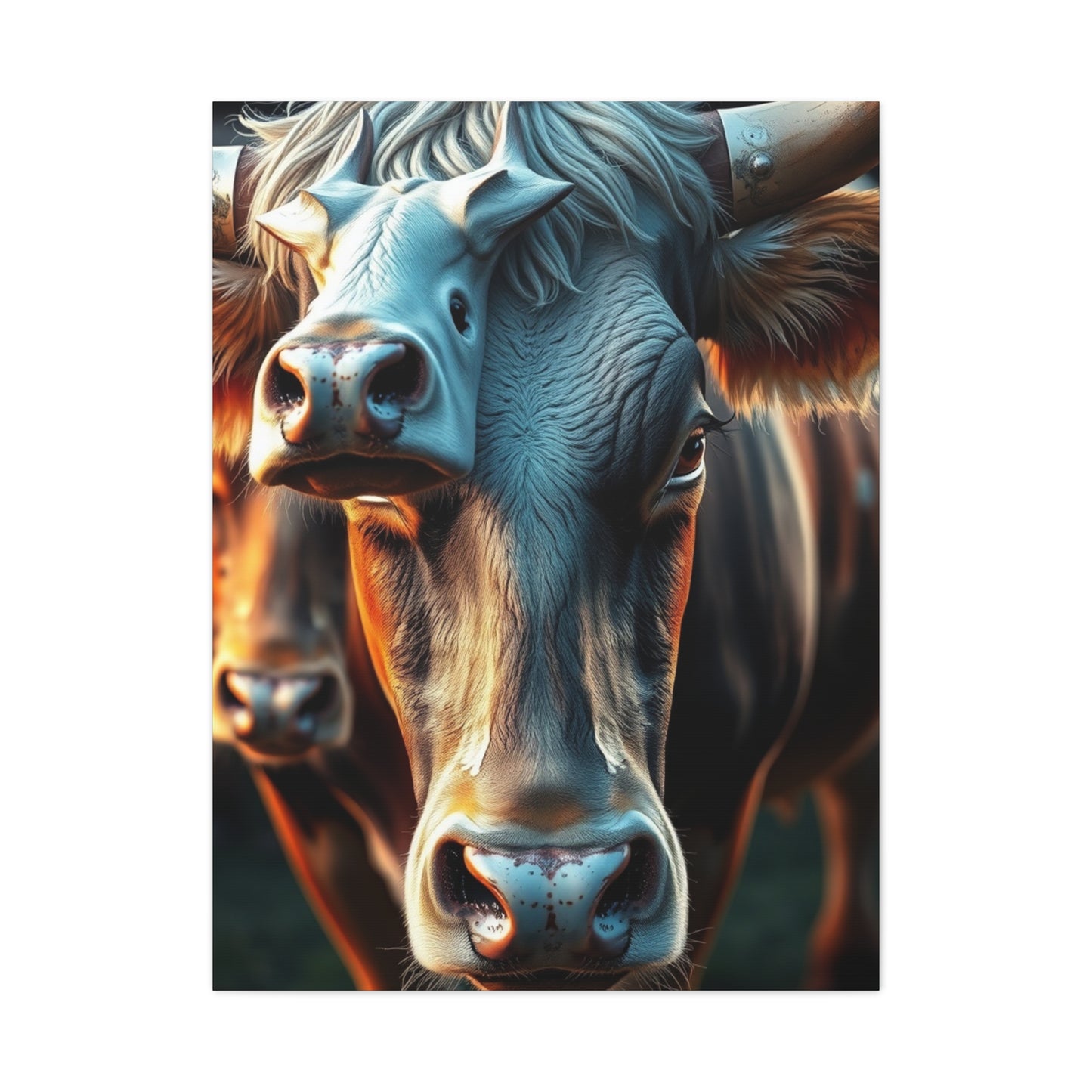Heirloom Bovidae Artistry Wall Art & Canvas Print