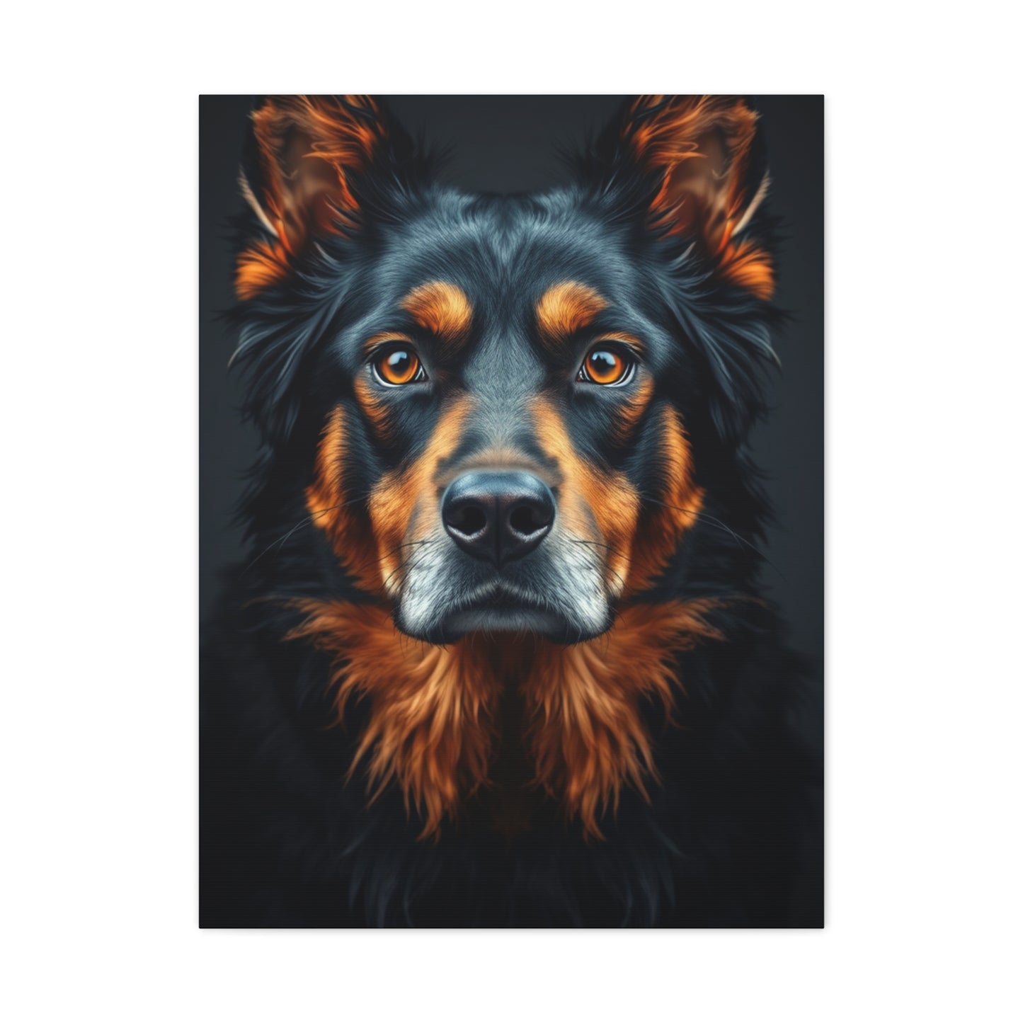 Black and Tan Art Supreme Gallery Wall Art & Canvas Print