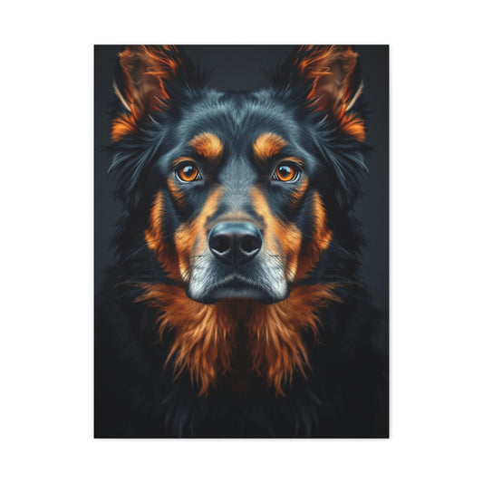 Black and Tan Art Supreme Gallery Wall Art & Canvas Print