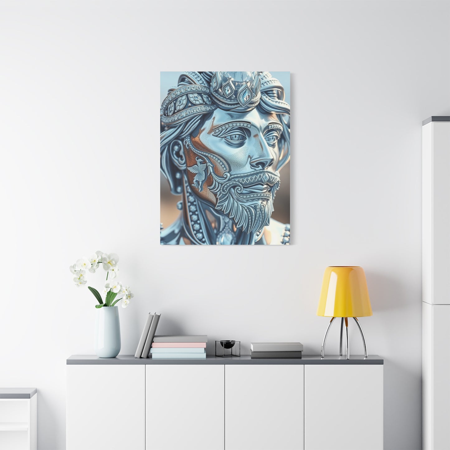 Sterling Serenade Art wall art & canvas print