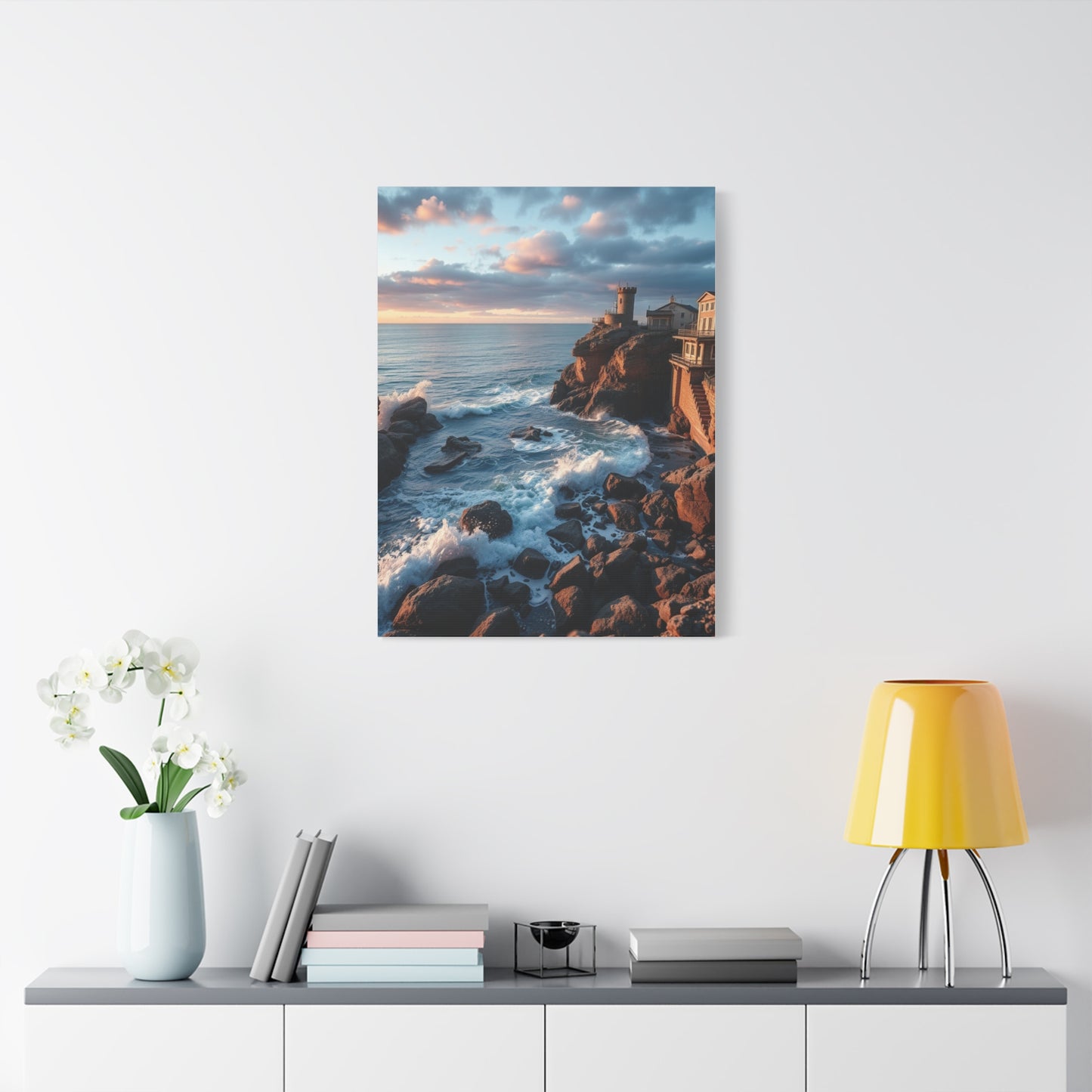 Seaside Serenity Artwork Wall Art & Canvas Print