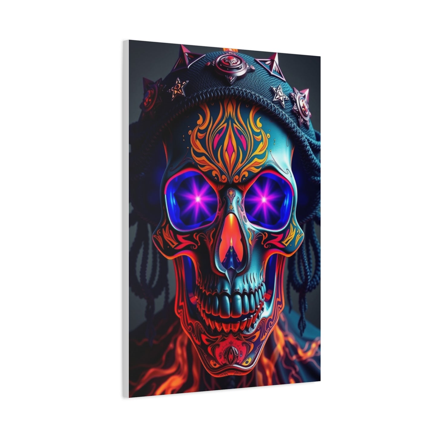 Radiant Skull Tableau Wall Art & Canvas Print