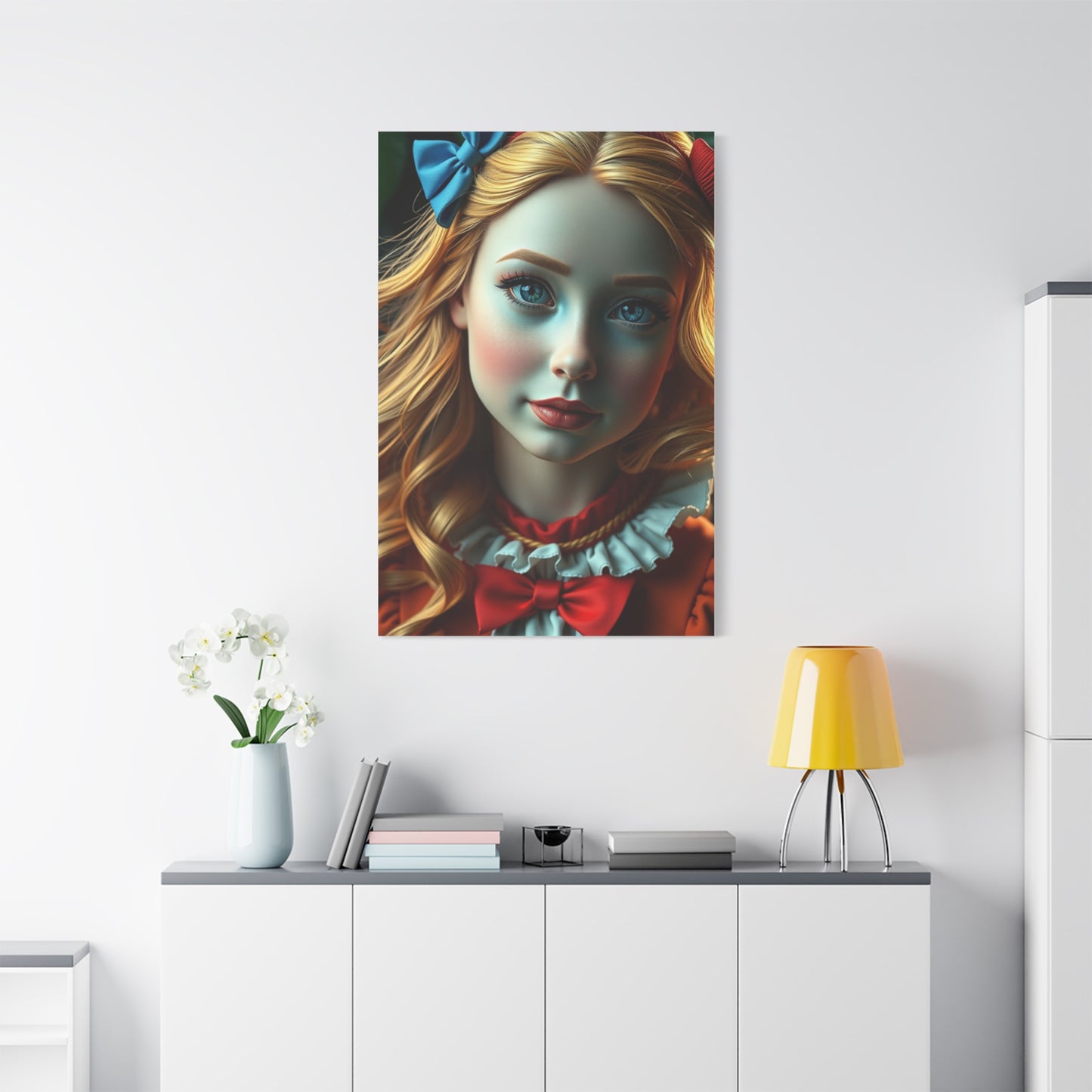Supreme Alice In Wonderland Characters Art Collection Wall Art & Canvas Print