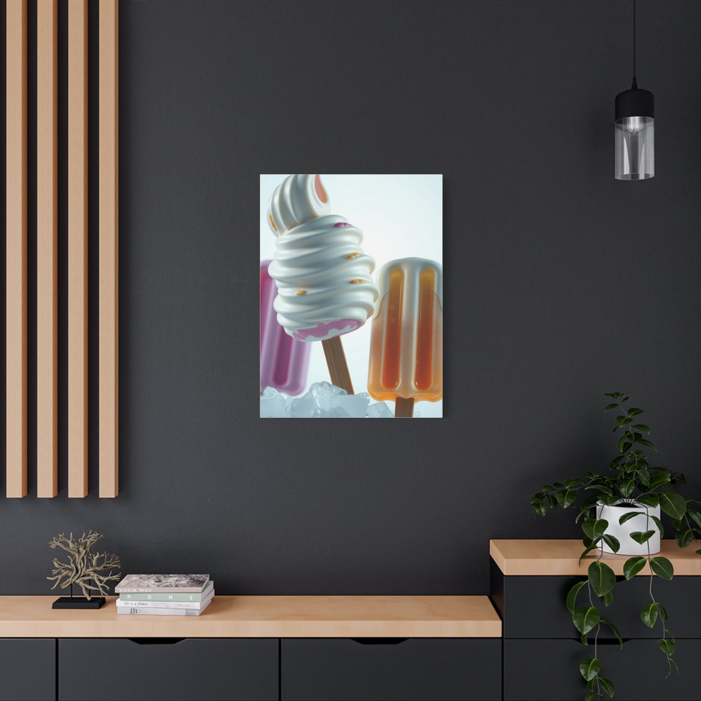 Ice Cream & Popsicle Art Supreme Gallery Wall Art & Canvas Print