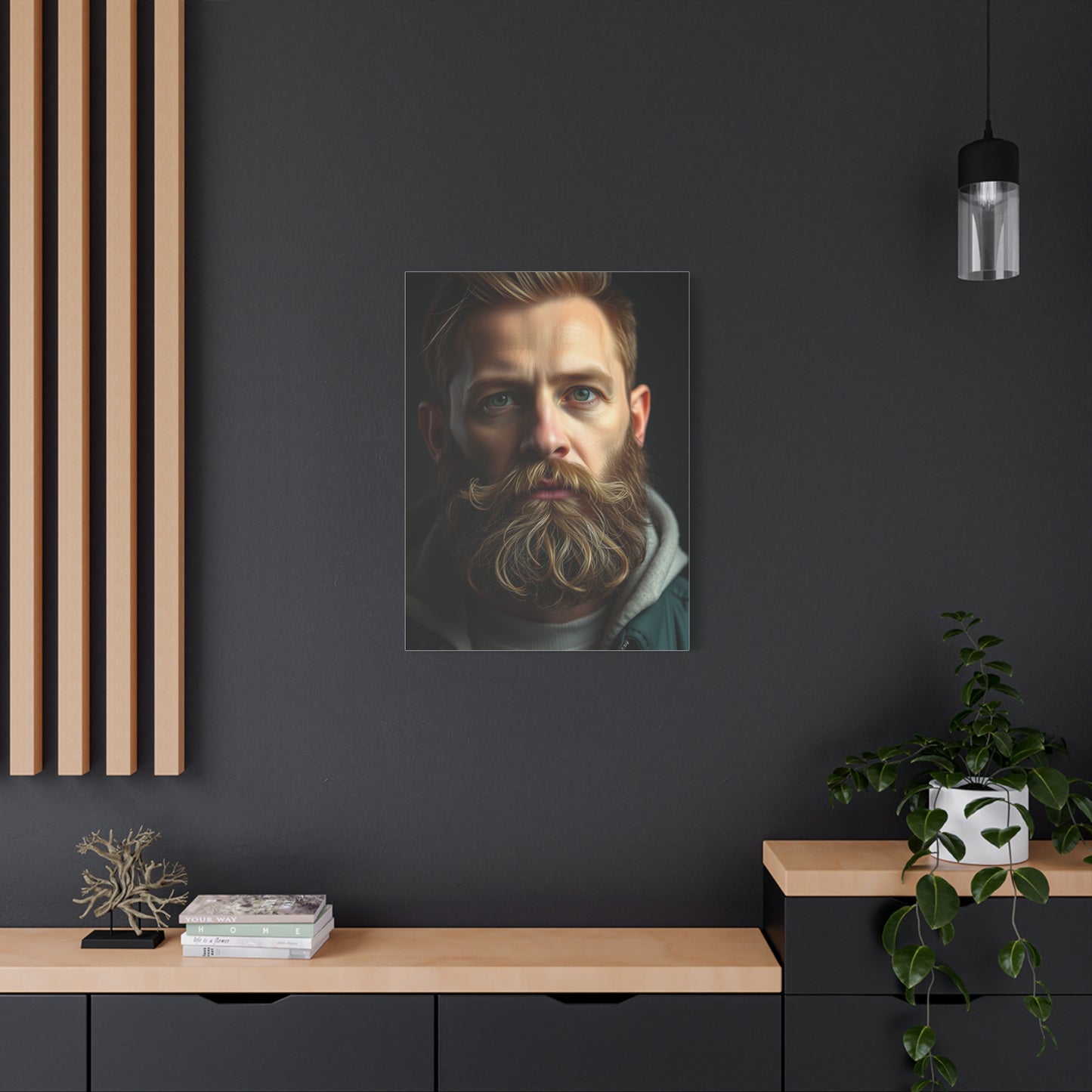 Leafy Grandeur Artwork Wall Art & Canvas Print