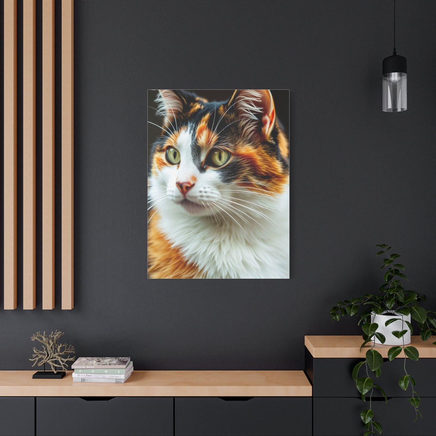 Elite Calico Cat Art Vision Wall Art & Canvas Print